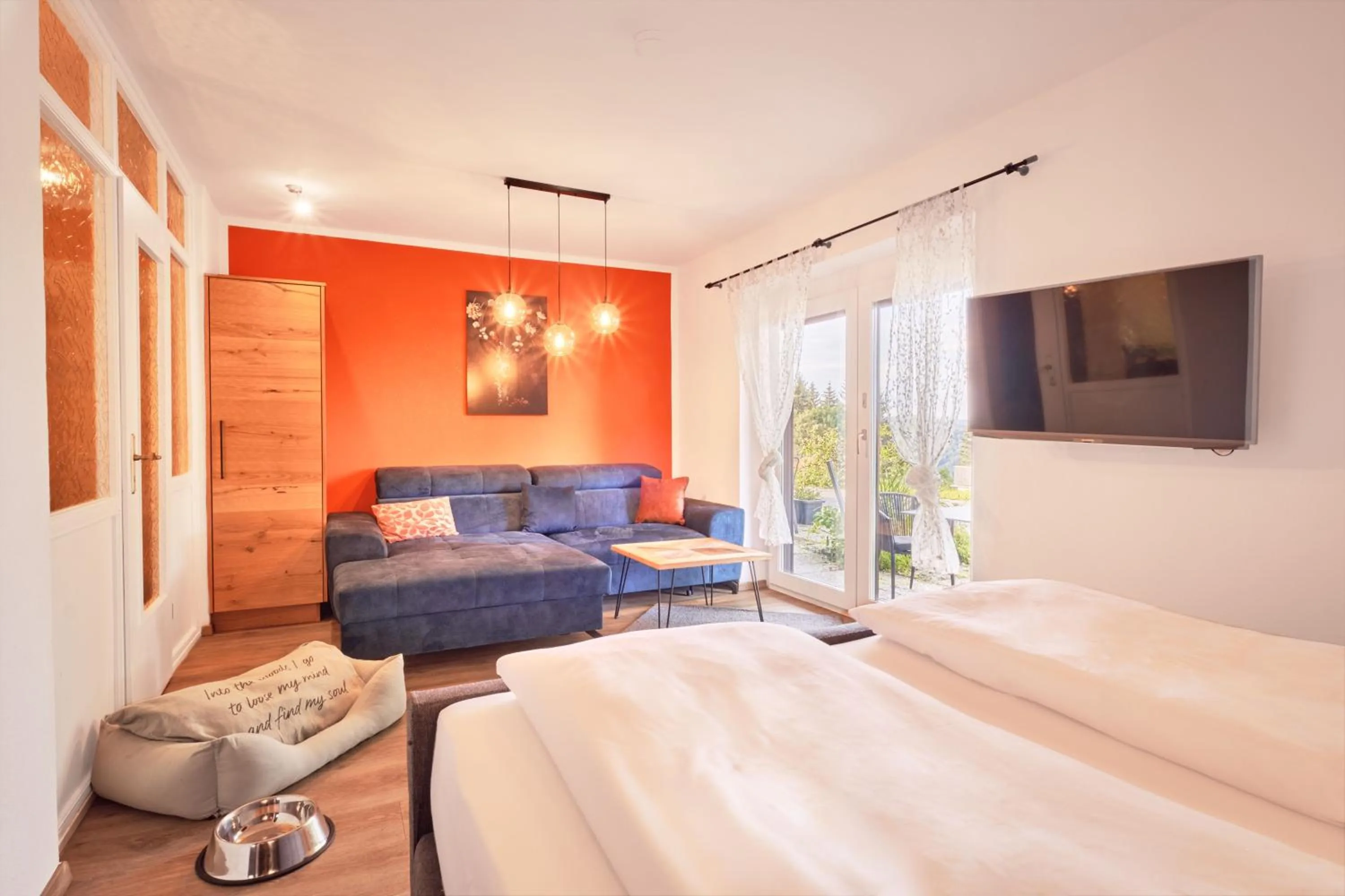 Photo of the whole room, Bed in Landhotel Sportalm