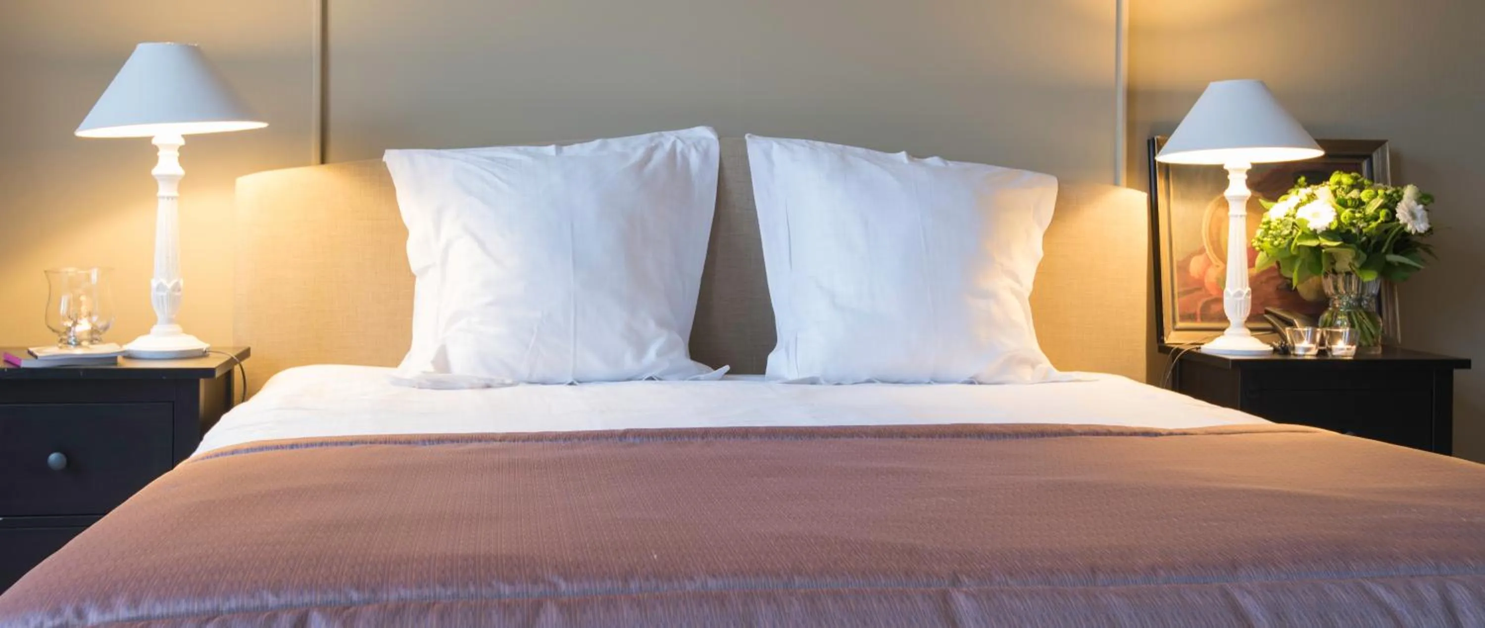 Decorative detail, Bed in Hotel Hippocampus