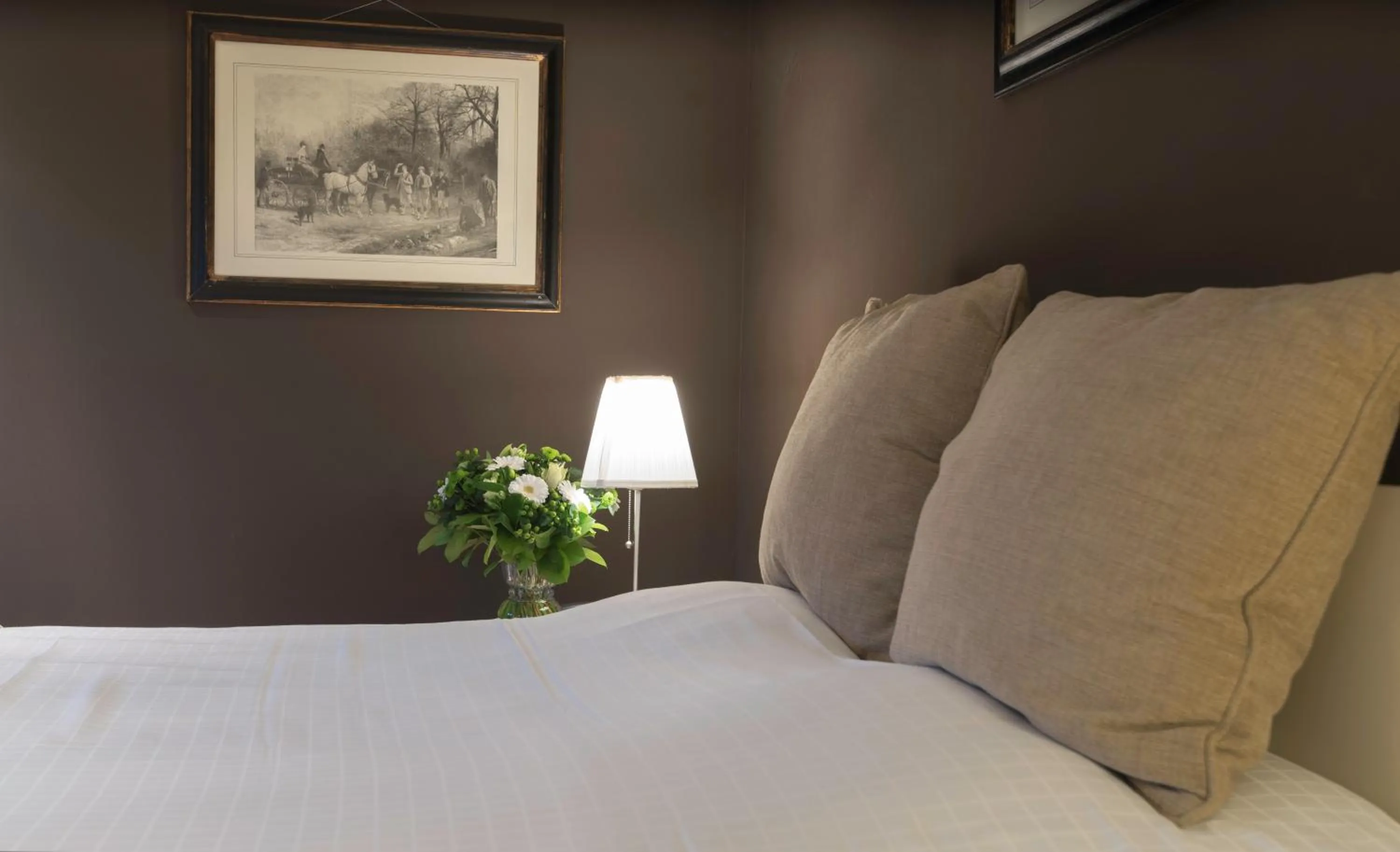 Decorative detail, Bed in Hotel Hippocampus