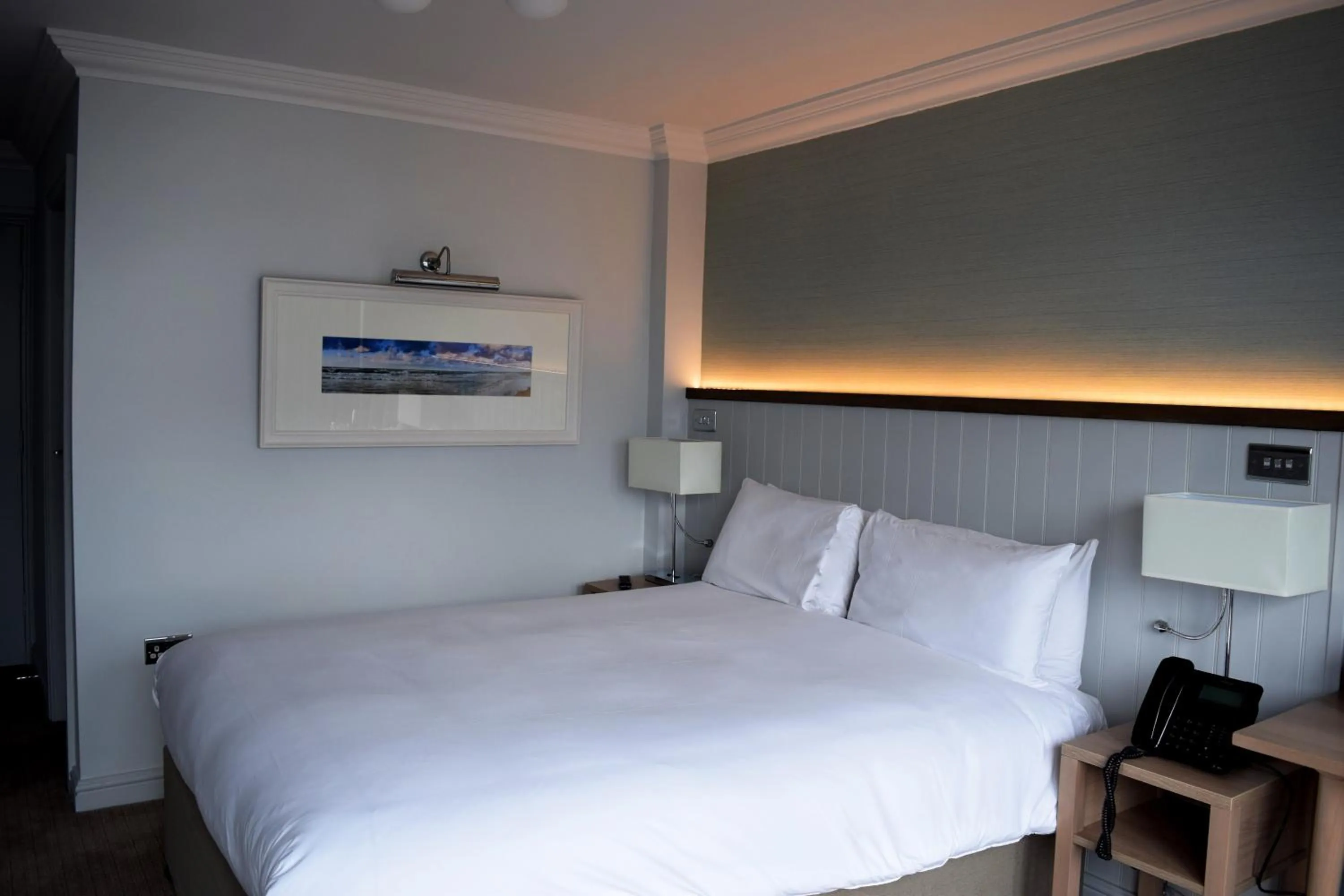 Bed in Trearddur Bay Hotel
