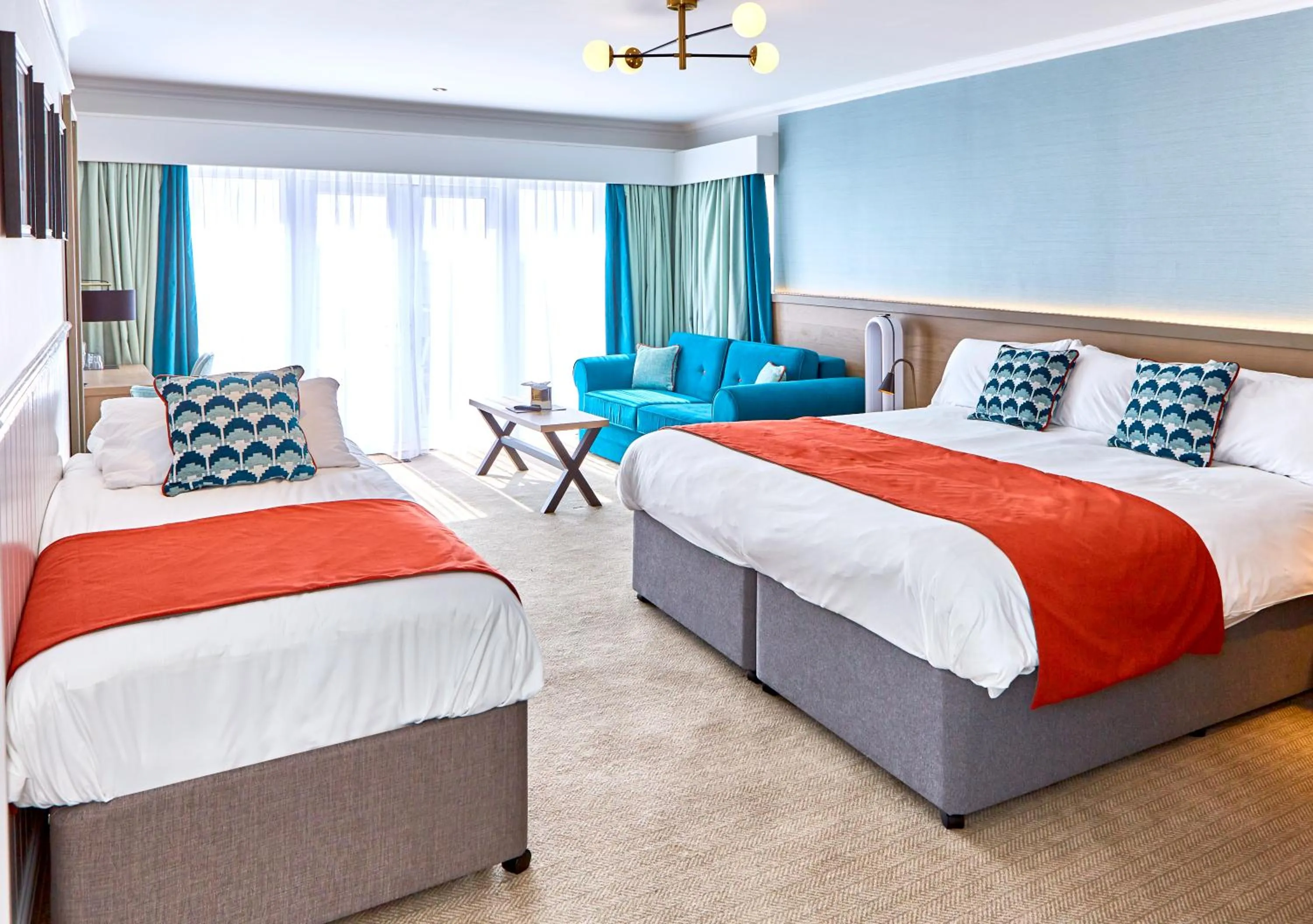 Bedroom, Bed in Trearddur Bay Hotel