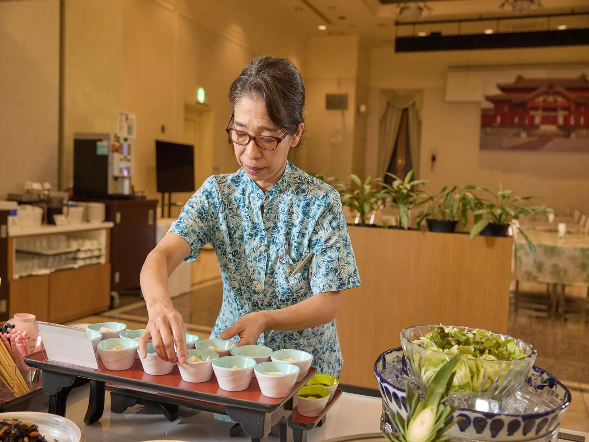 Breakfast in Sun Palace Kyuyokan