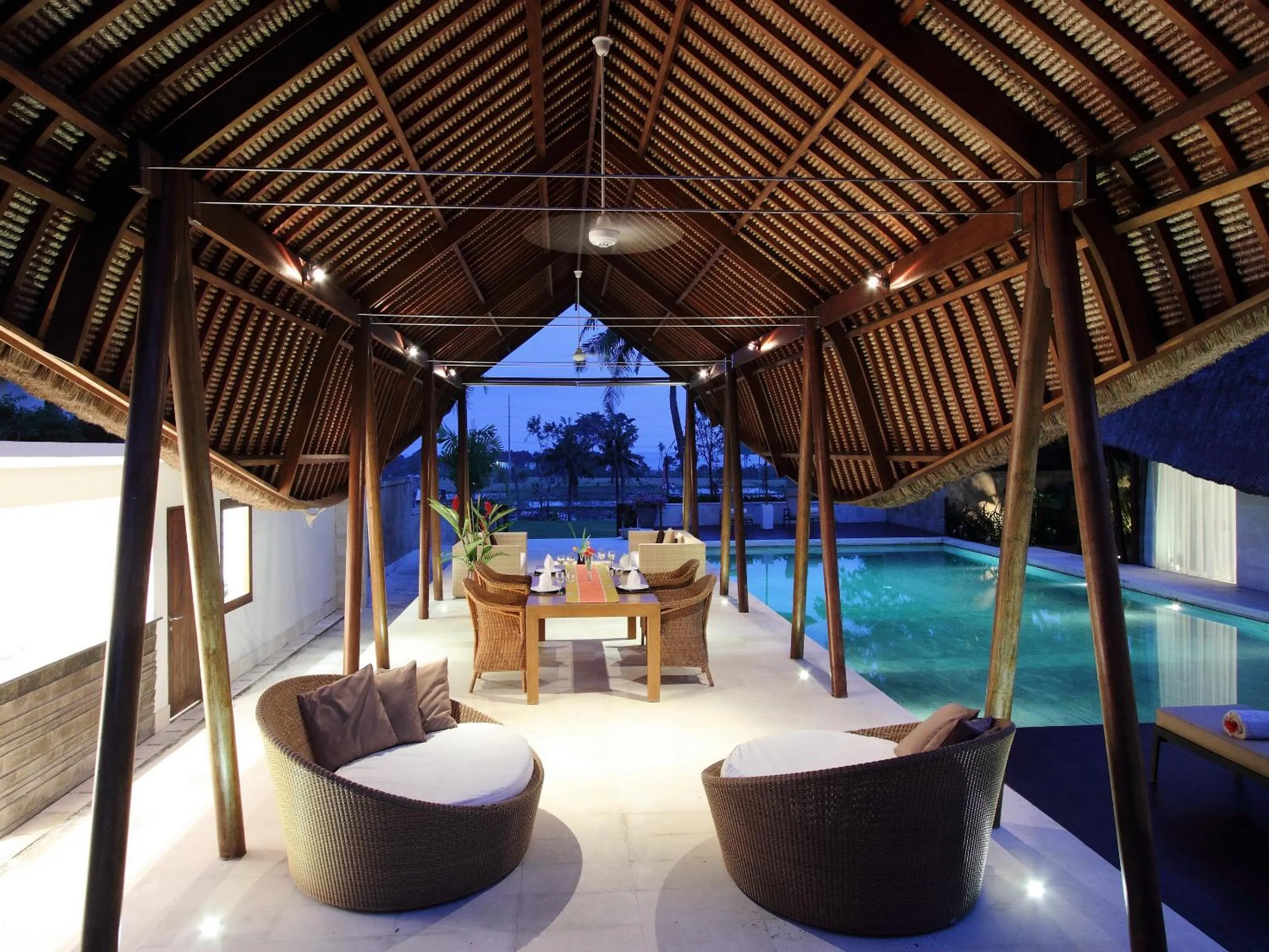 Seating area in The Samata by LifestyleRetreats