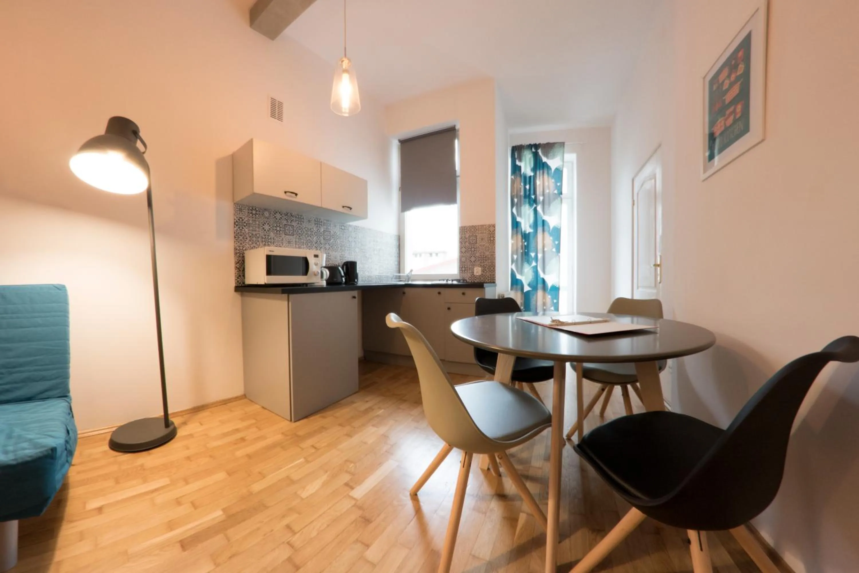 Dining area in Fresh Apartments