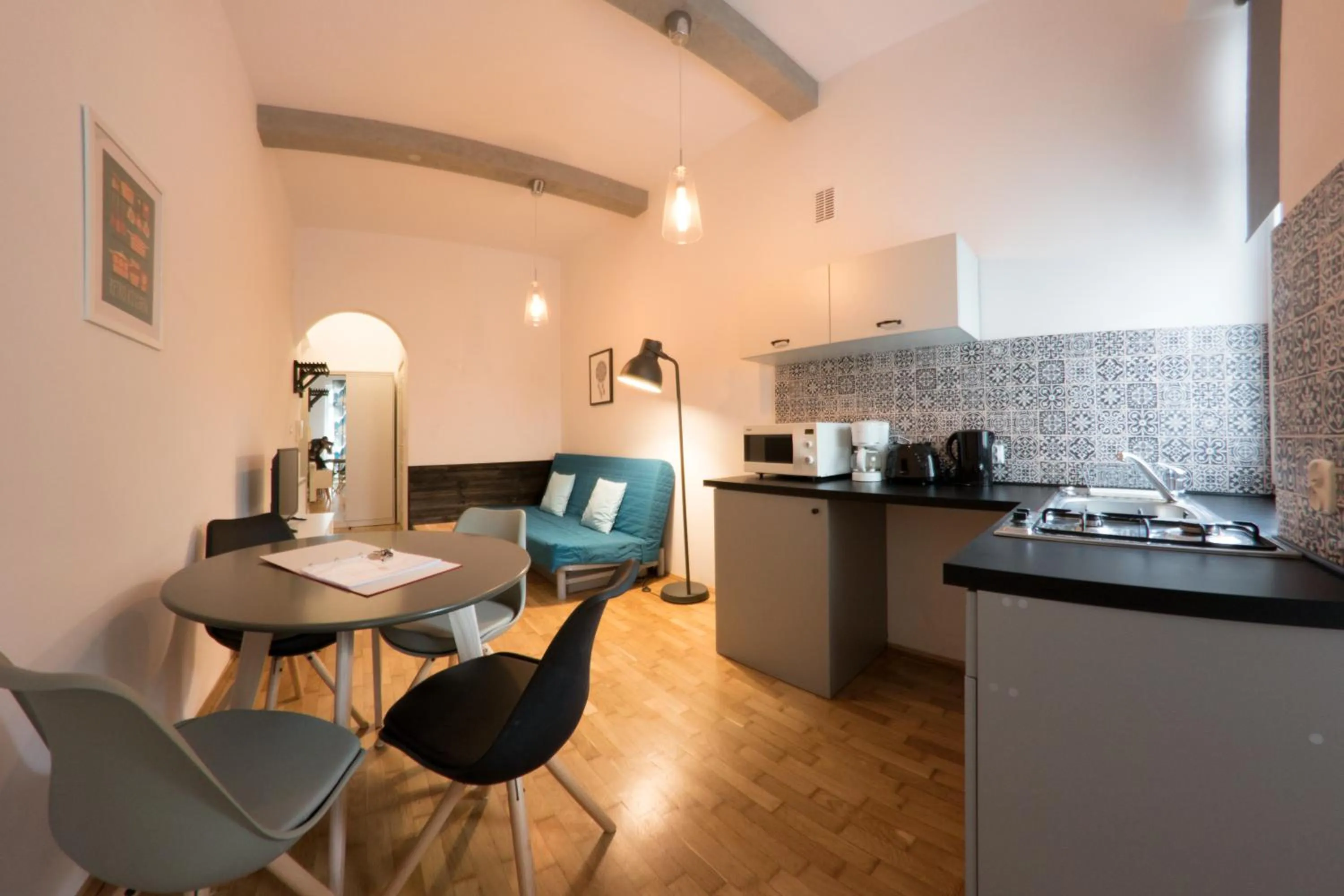 Kitchen or kitchenette in Fresh Apartments