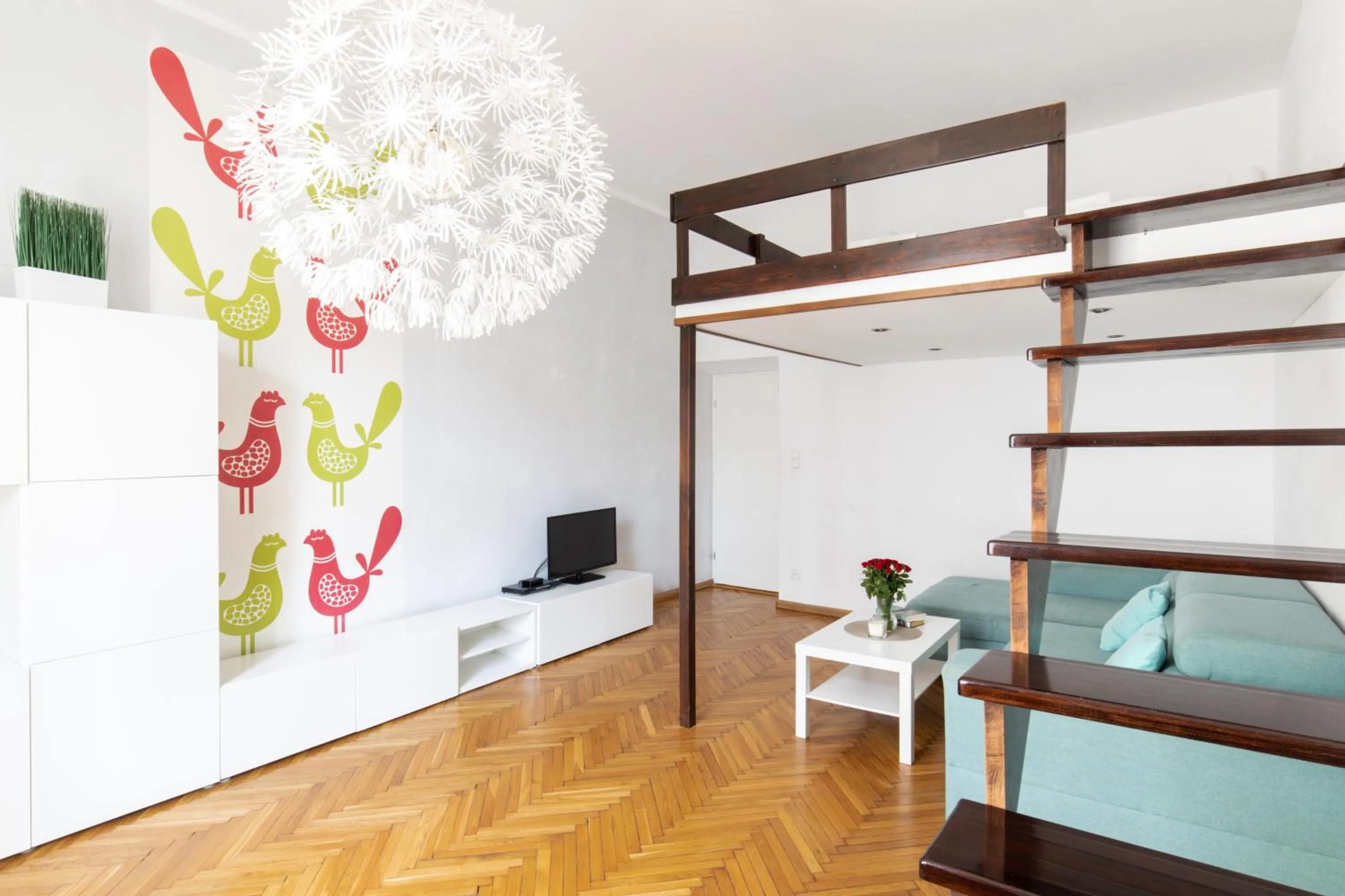 TV and multimedia, Bed in Fresh Apartments