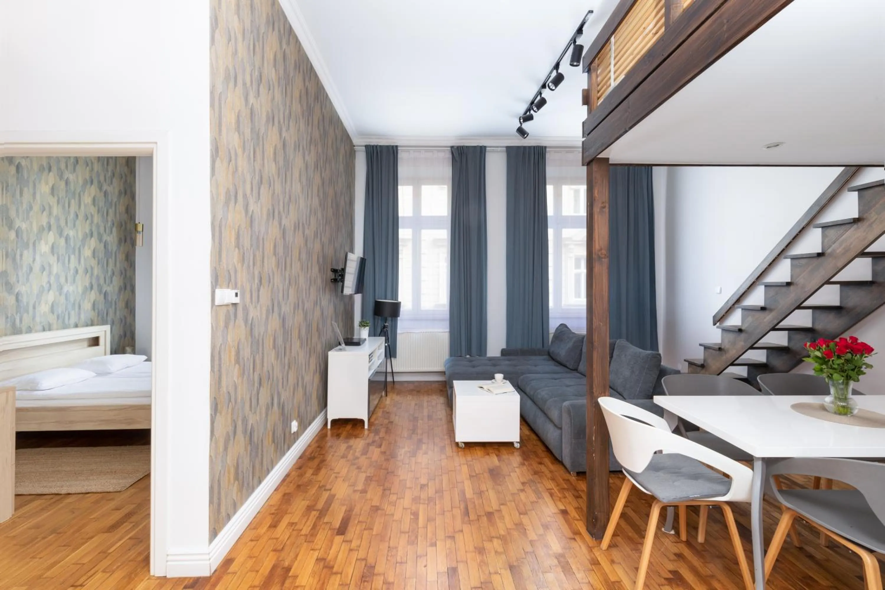 Seating area in Fresh Apartments