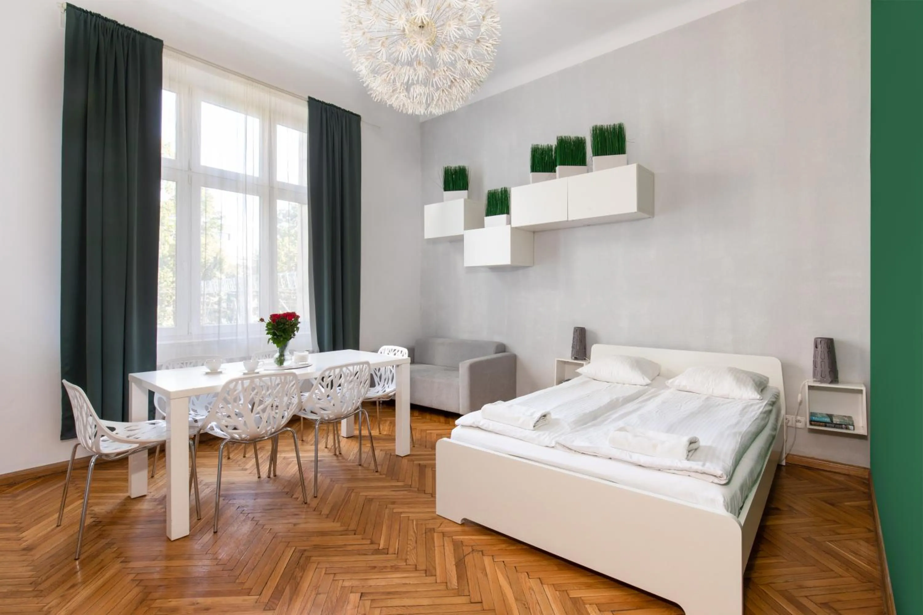 Bed in Fresh Apartments