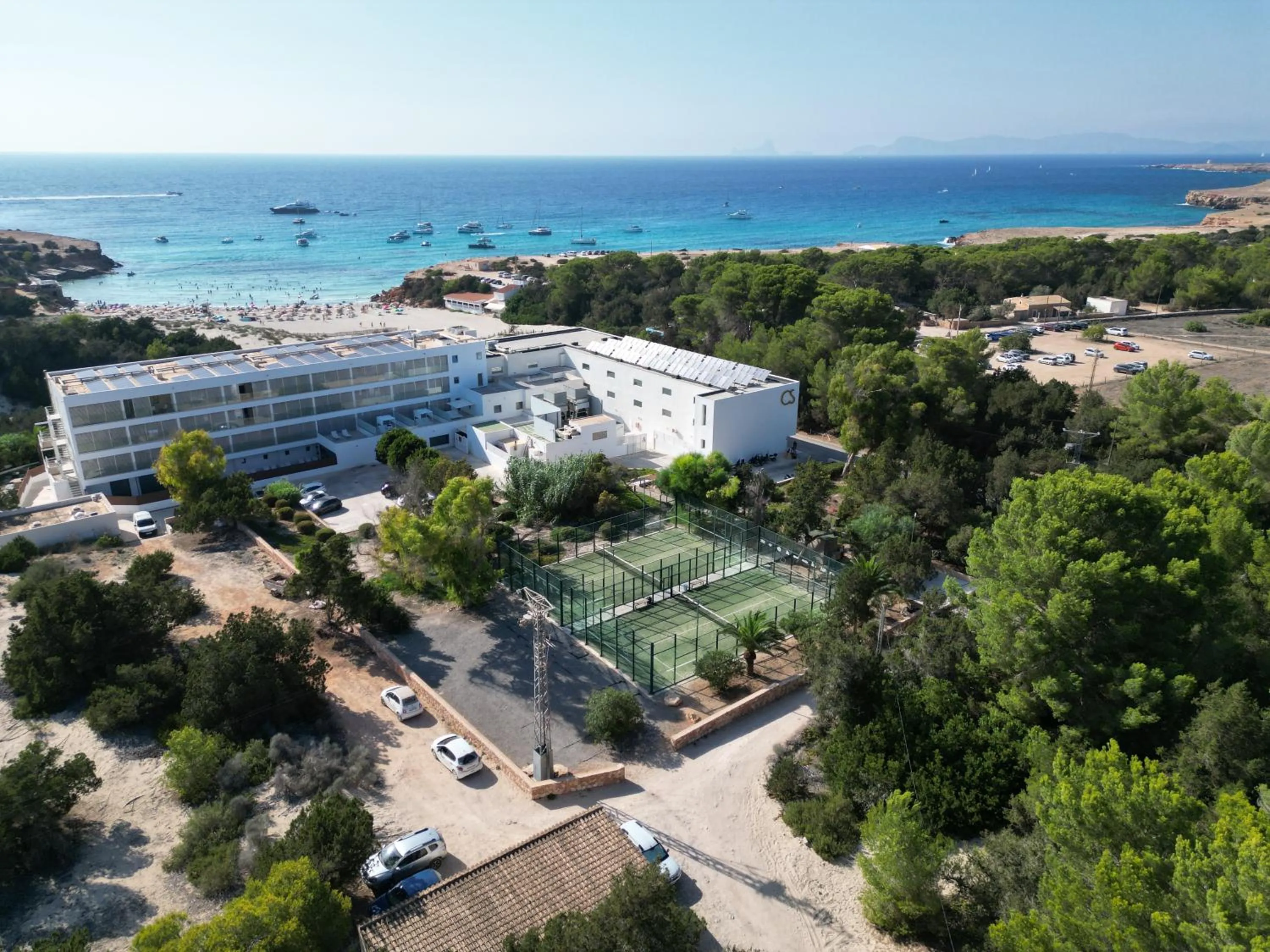Property building in Hotel Cala Saona & Spa