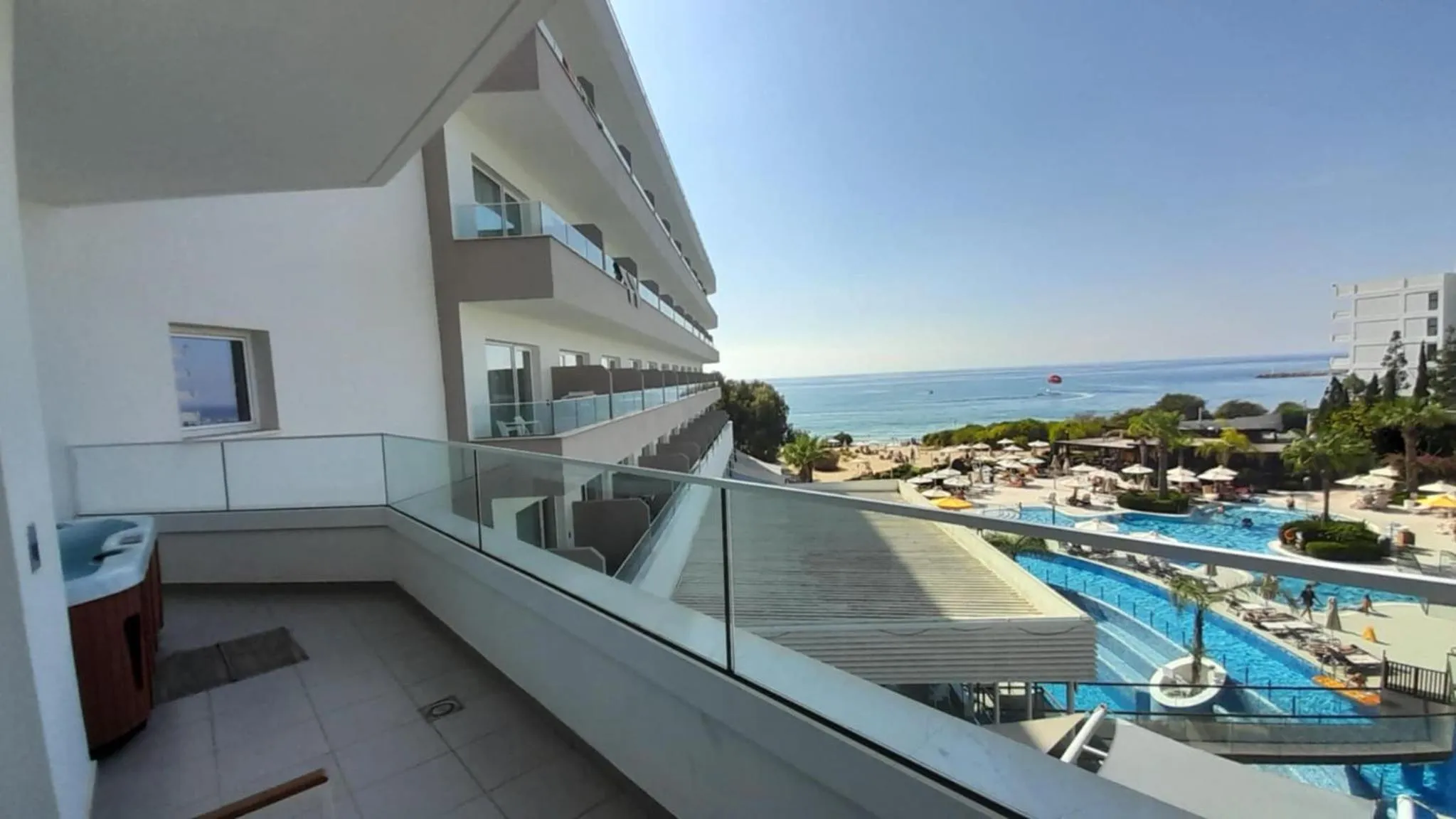 Balcony/Terrace in Melissi Beach Hotel & Spa