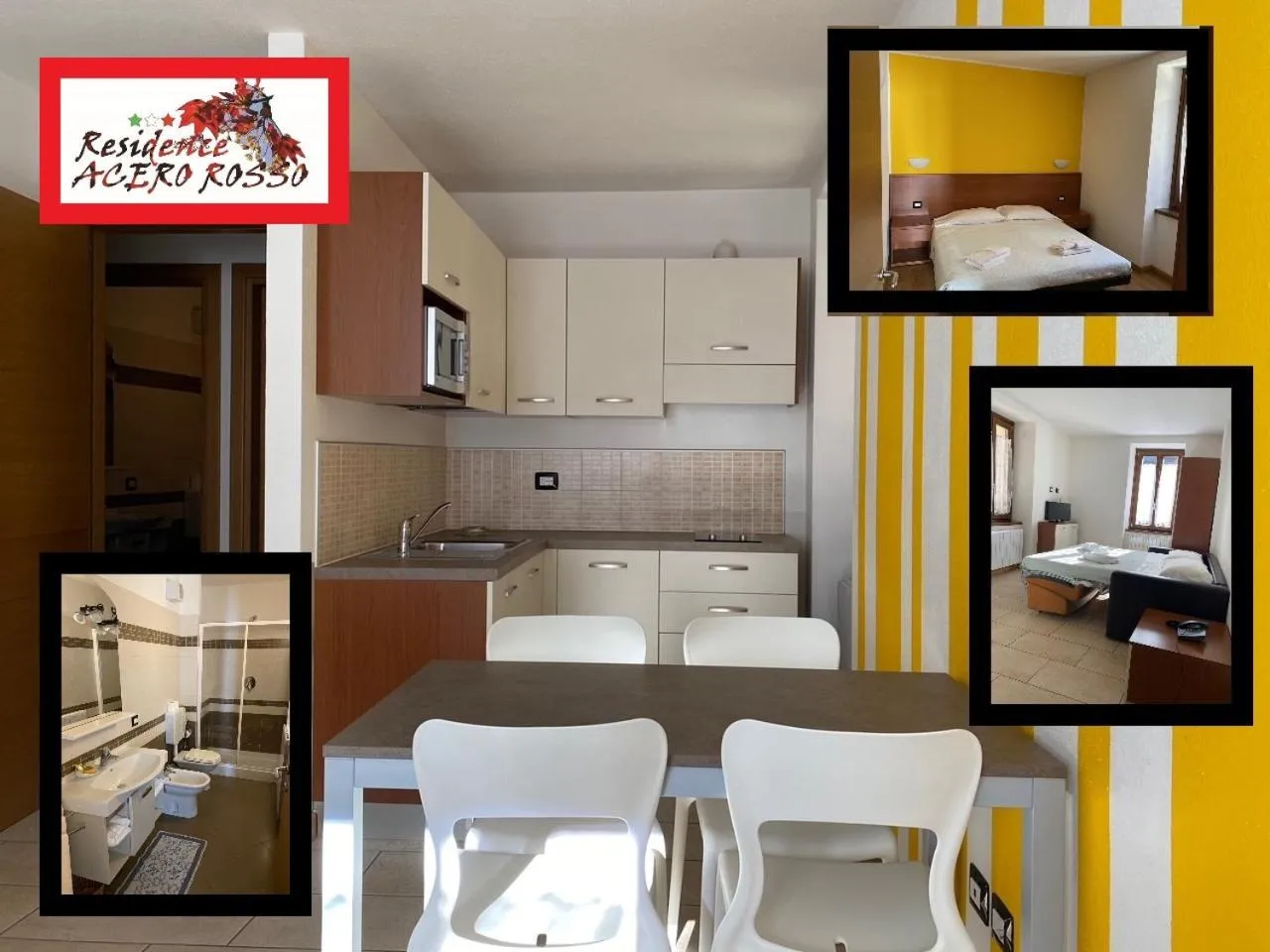 Photo of the whole room in Residence Acero Rosso