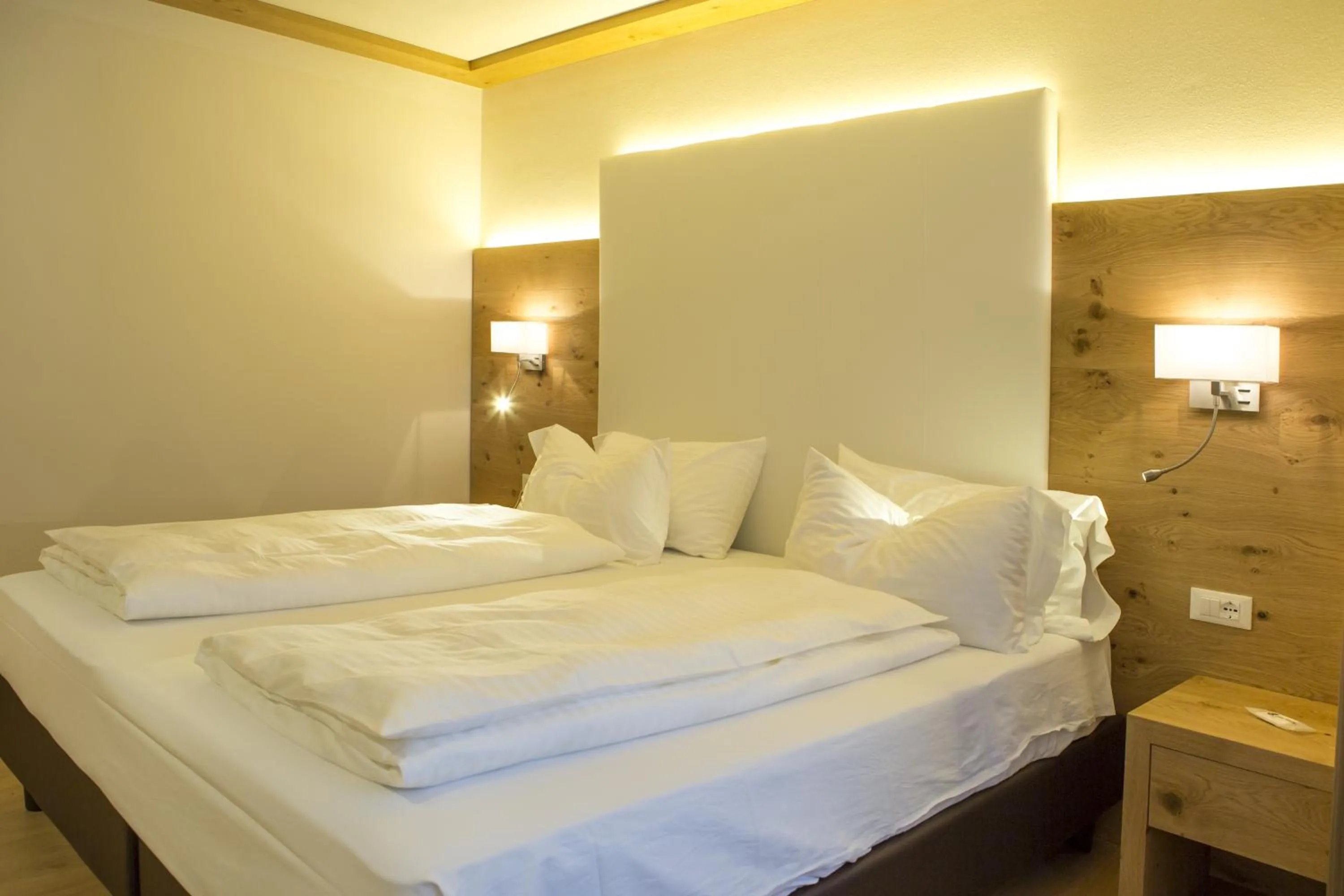 Bed in Hotel Collini
