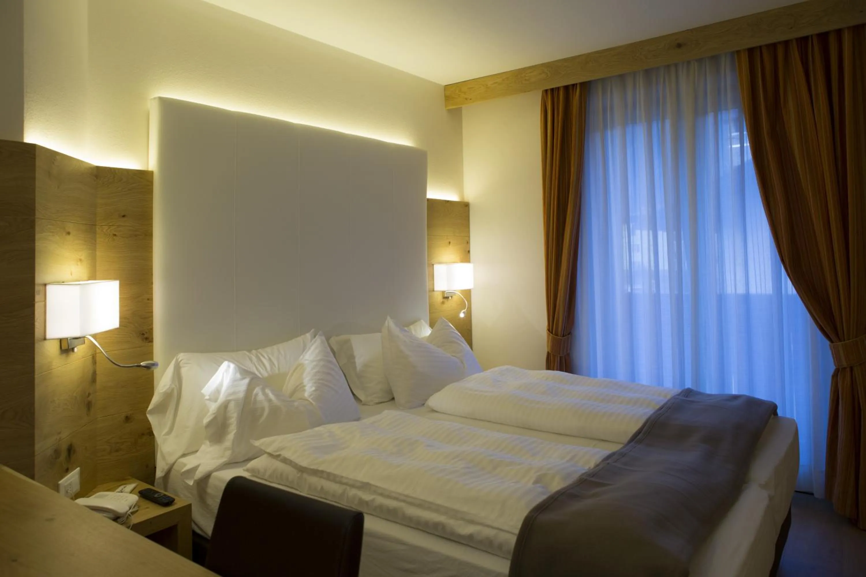 Bed in Hotel Collini
