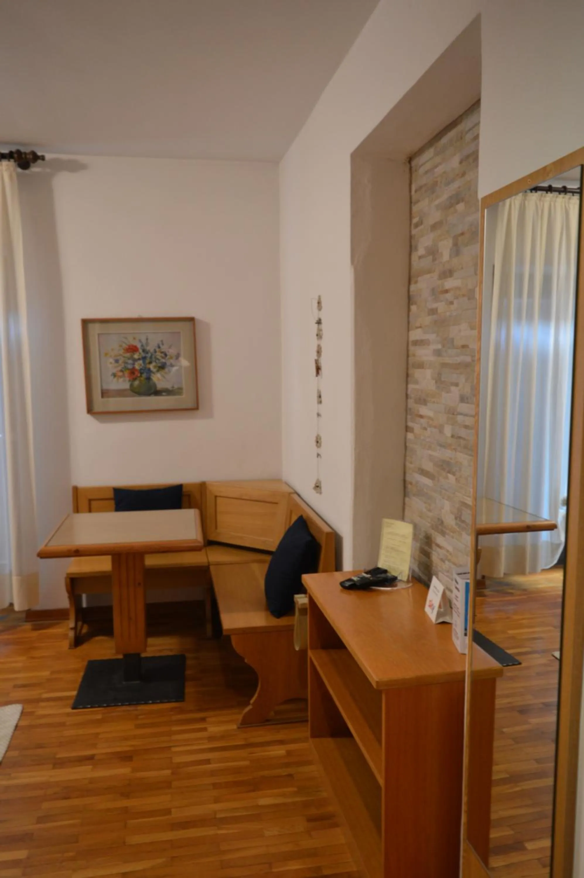 Seating area in Hotel Wanda