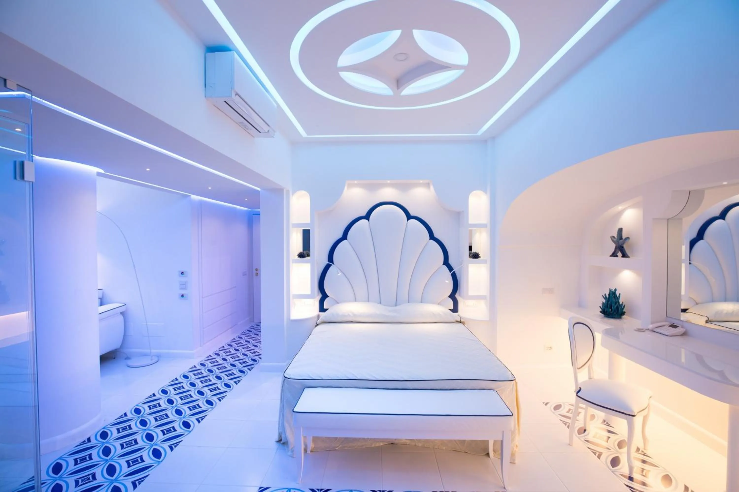 Bed in Villa Fiorentino