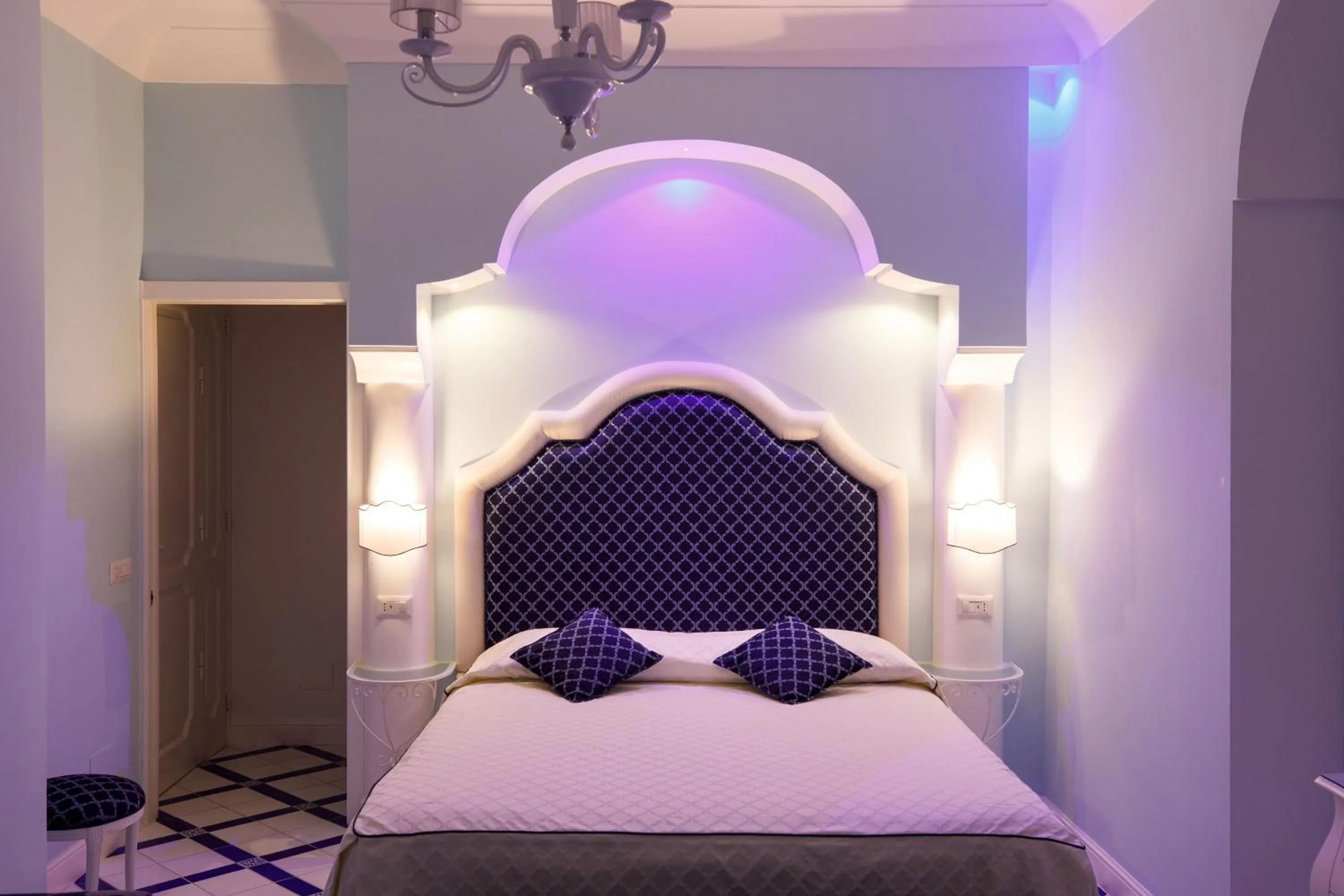 Bed in Villa Fiorentino