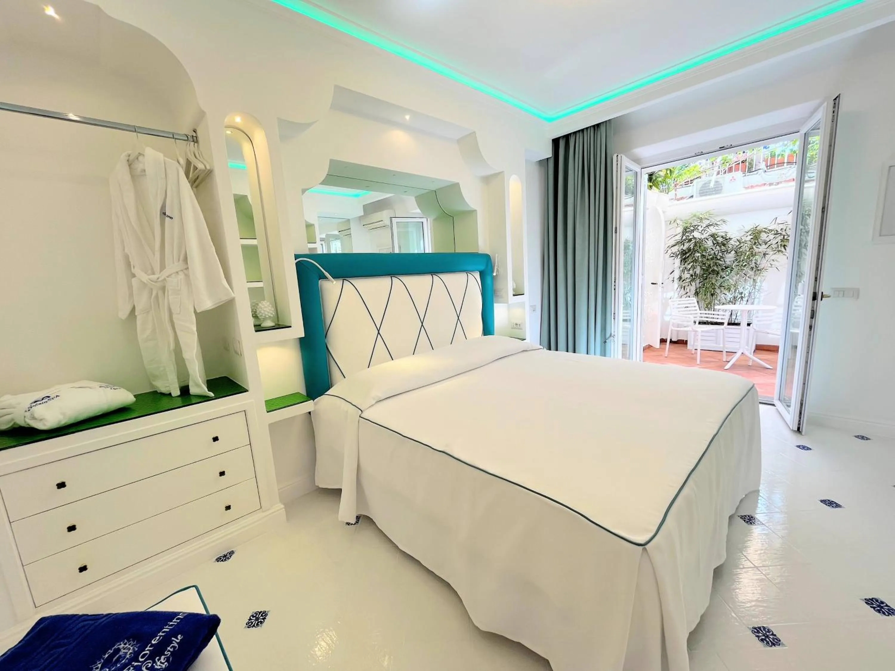 Bed in Villa Fiorentino