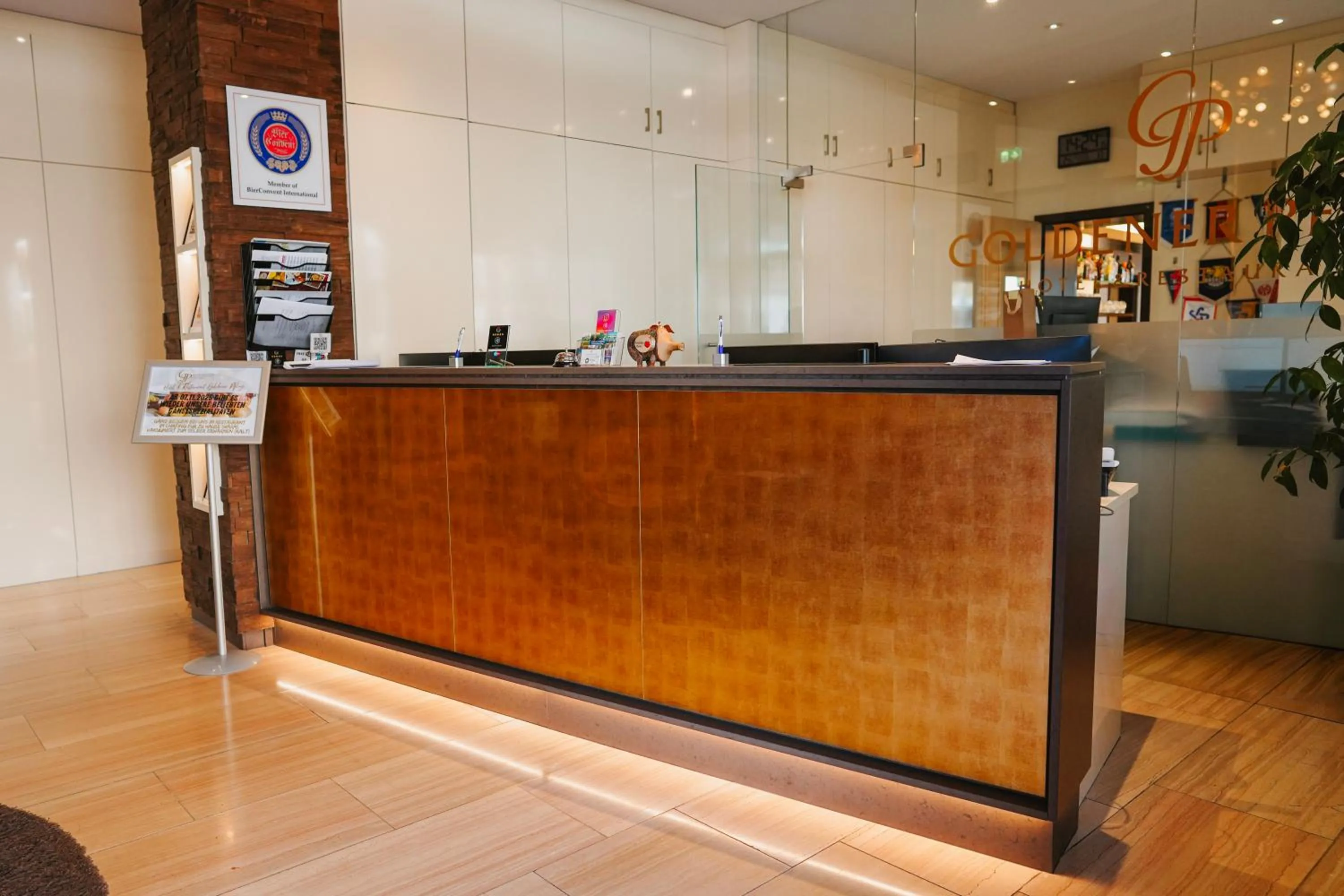 Lobby or reception in Hotel & Restaurant Goldener Pflug