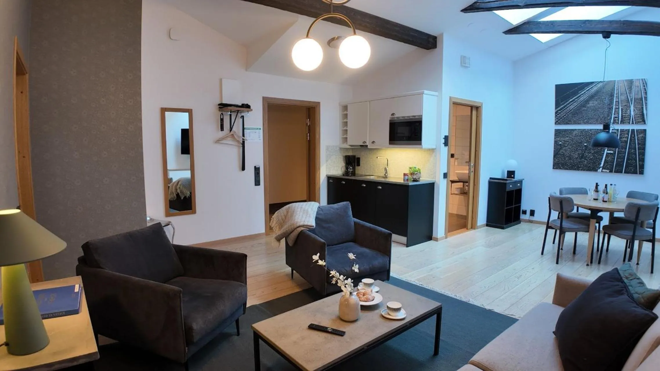 Living room in The More Hotel Lund