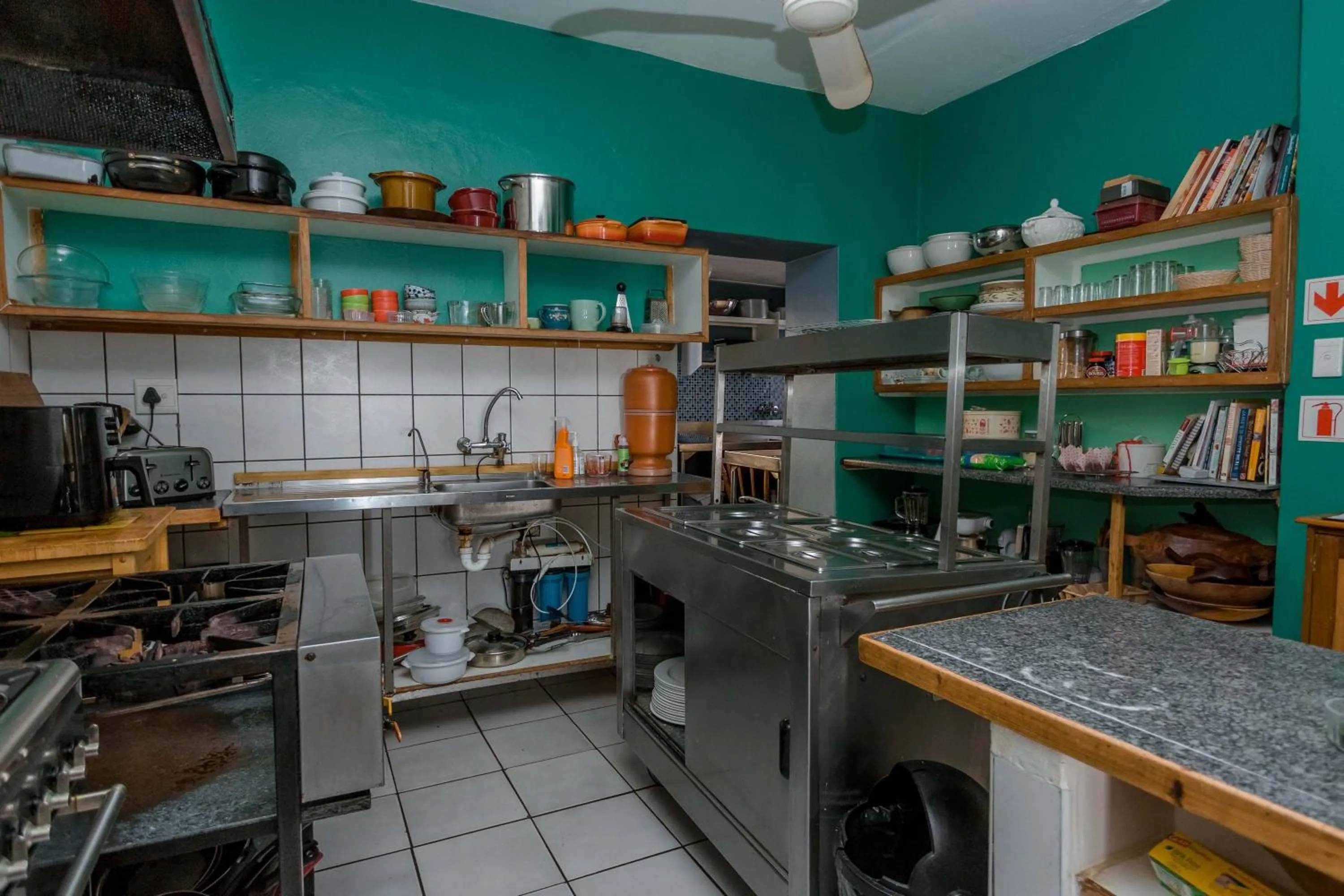 Kitchen or kitchenette in Saxon Lodge