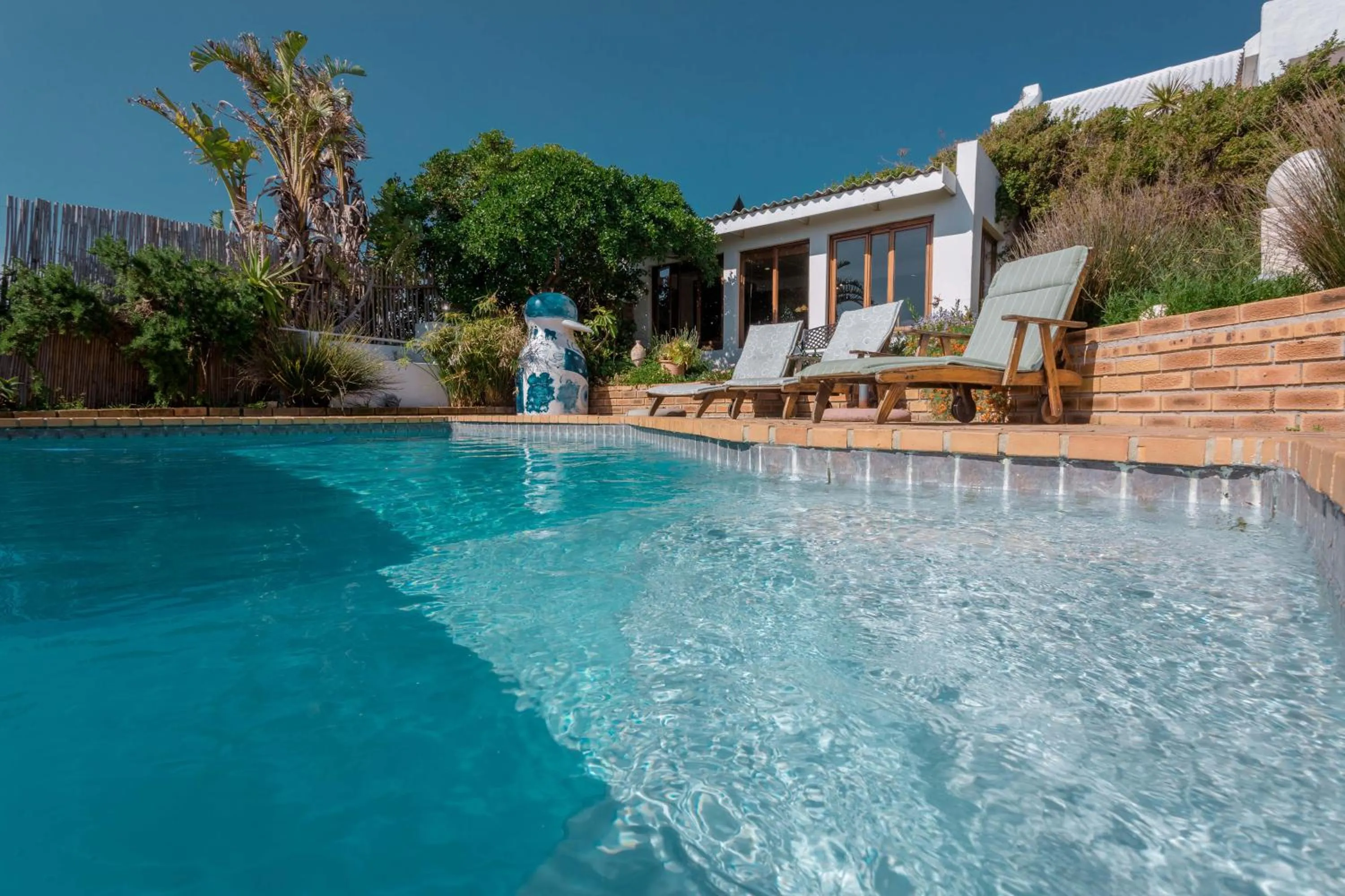 Swimming pool in Saxon Lodge