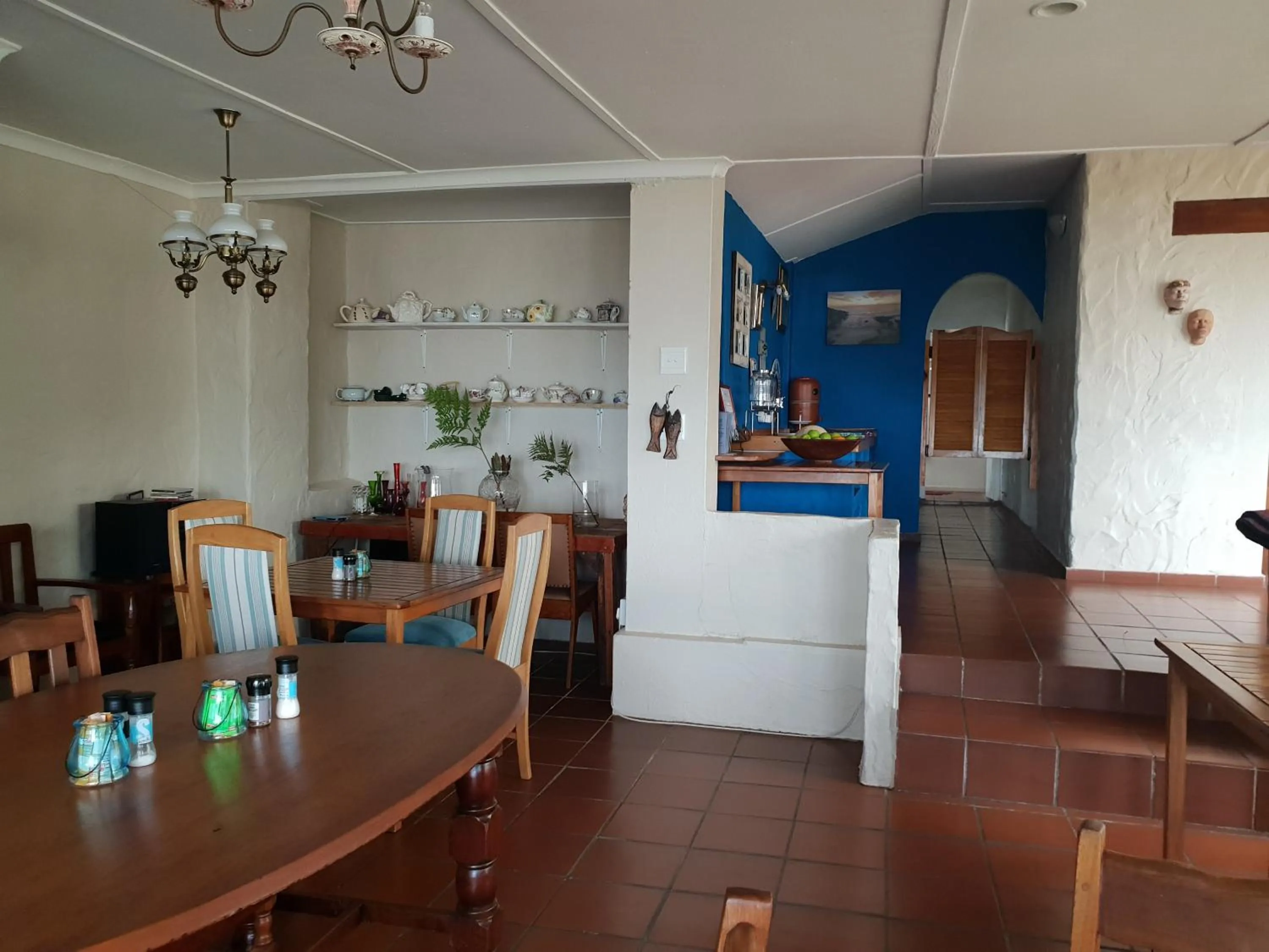 Dining area in Saxon Lodge
