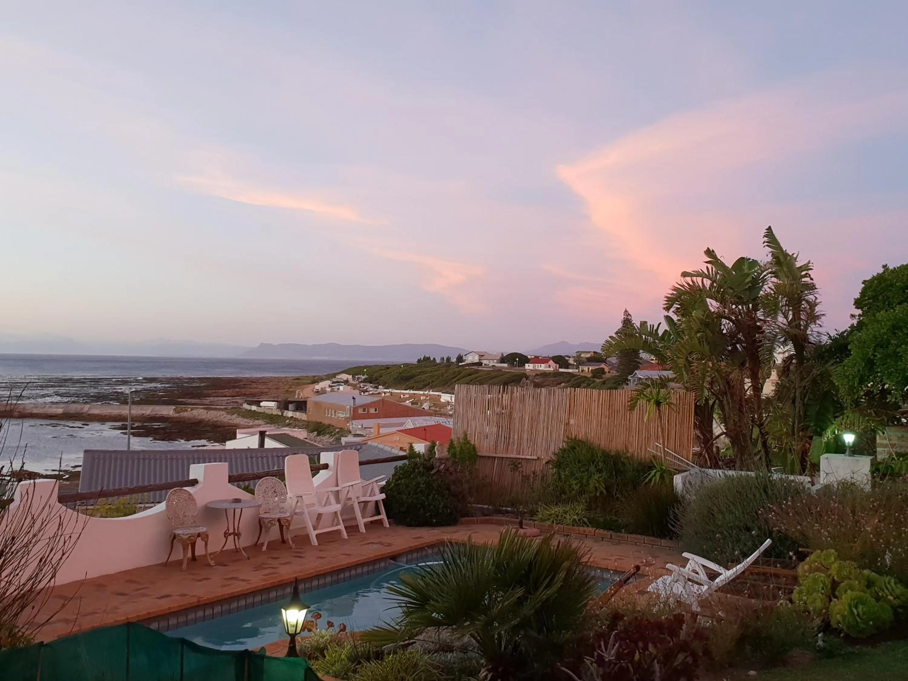 Swimming pool in Saxon Lodge