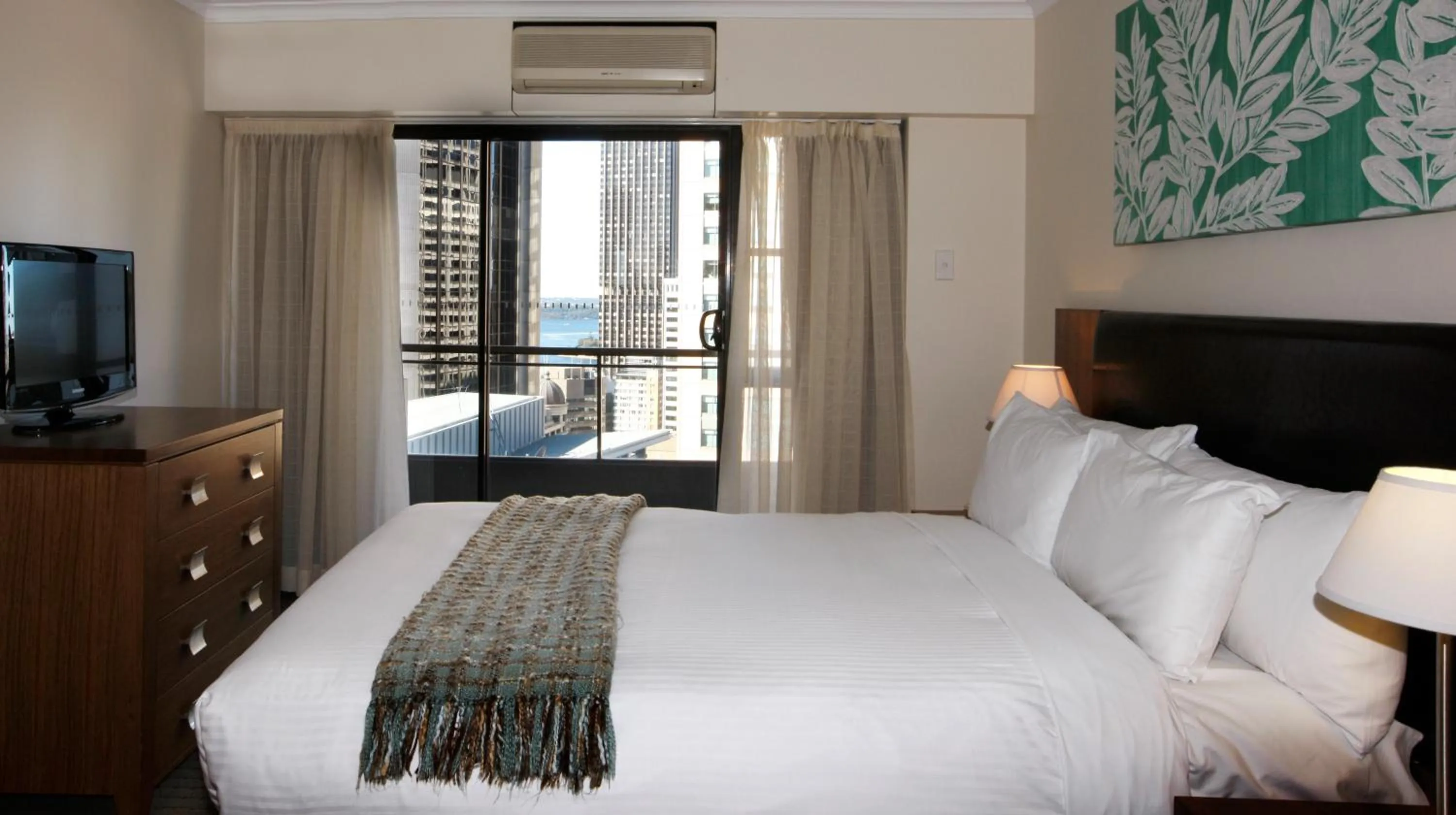 Bed in The York by Swiss-Belhotel