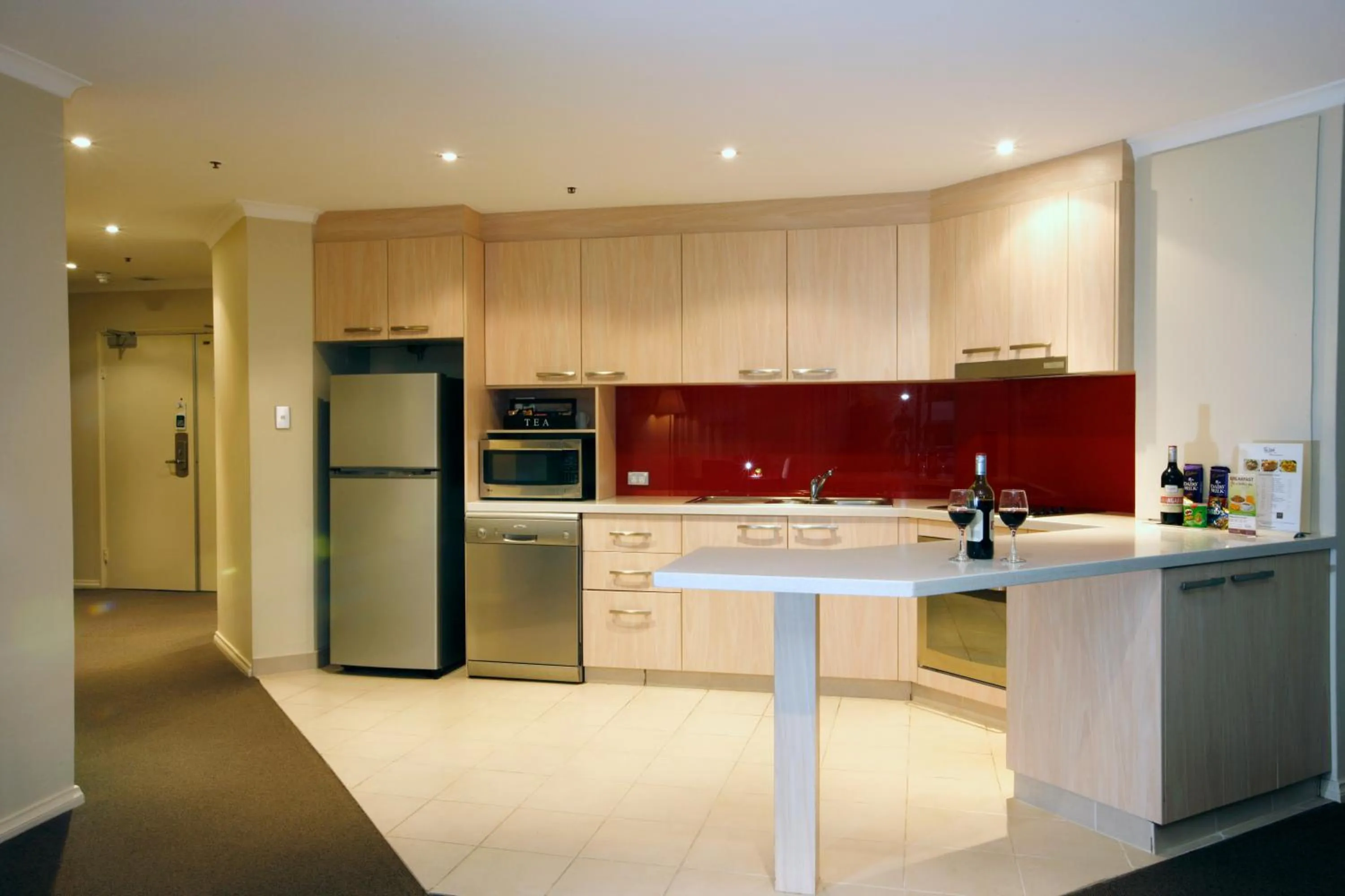 Kitchen or kitchenette in The York by Swiss-Belhotel