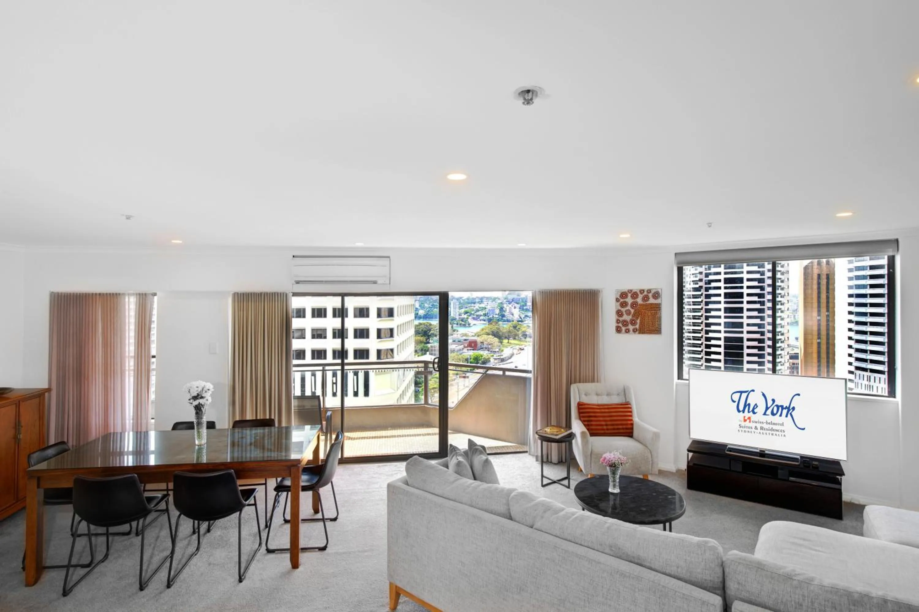 Living room in The York by Swiss-Belhotel