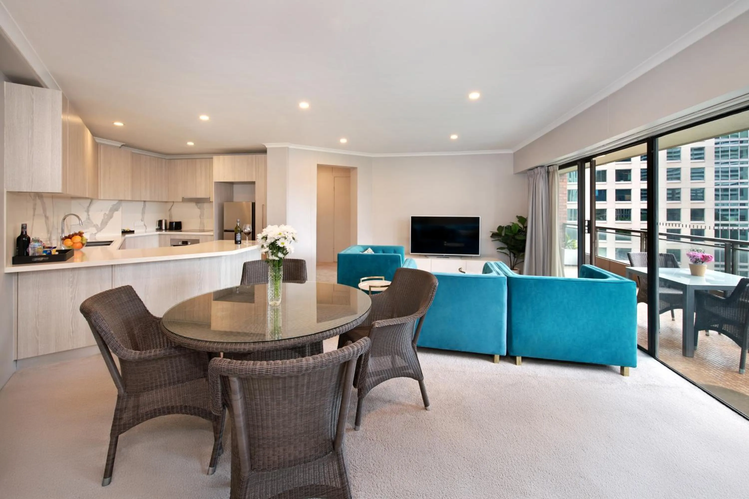 Living room in The York by Swiss-Belhotel