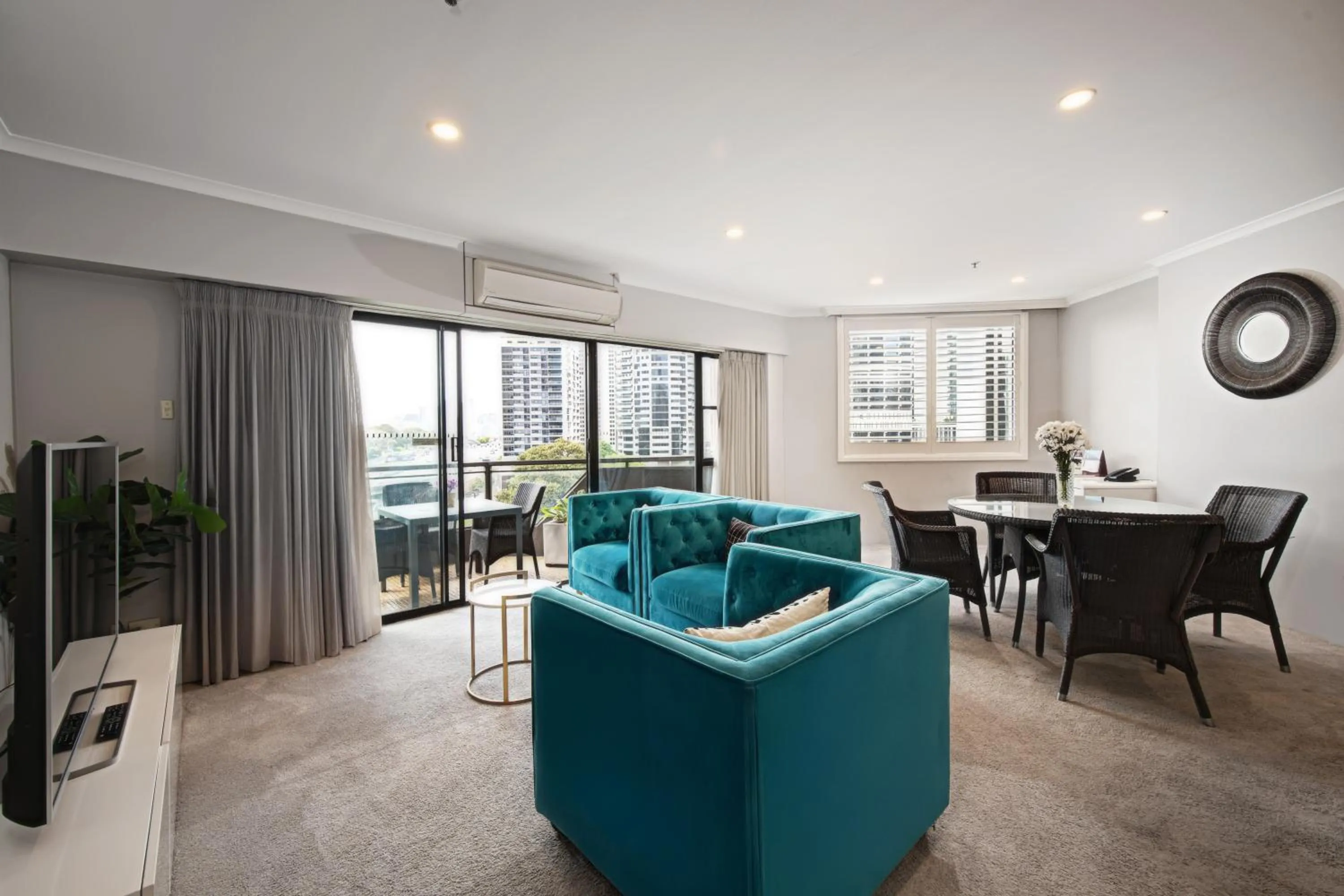 Living room in The York by Swiss-Belhotel