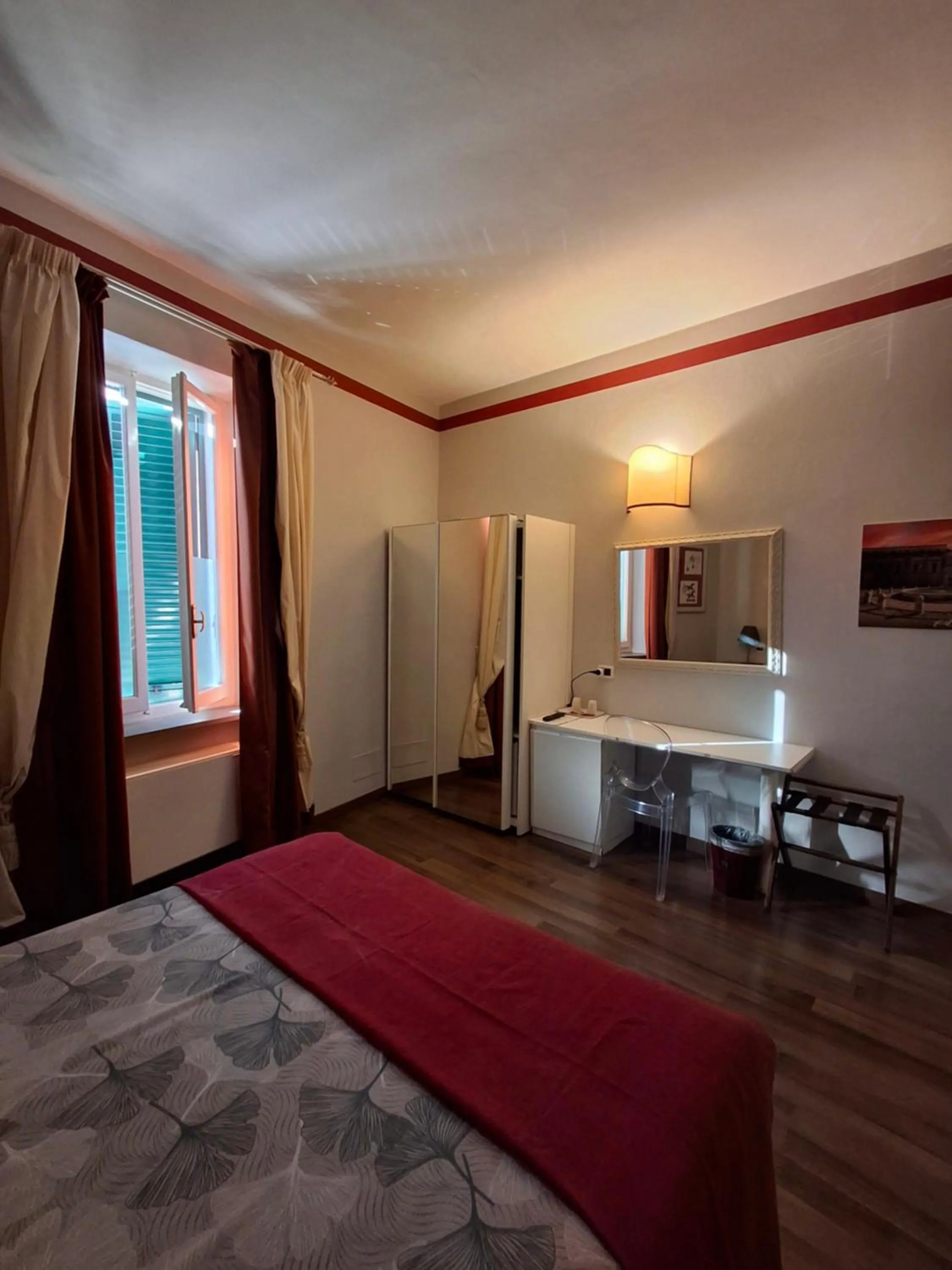 Bedroom, Bed in Albergo Moderno