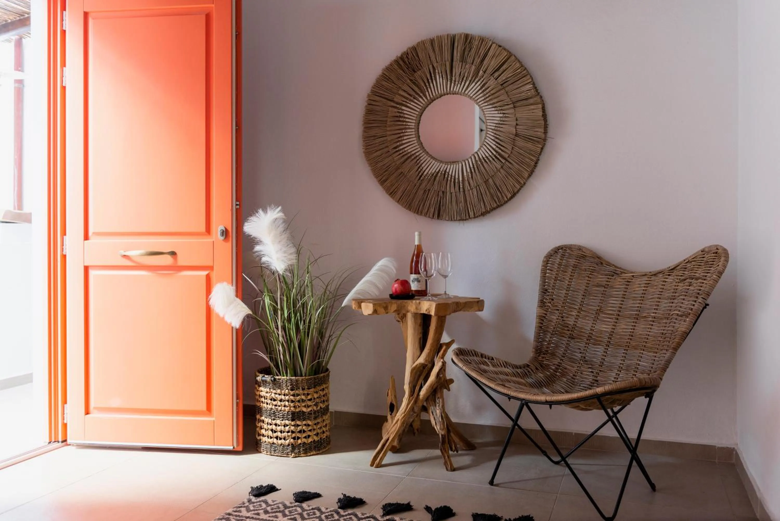 Living room in Blue Jasmine Suites