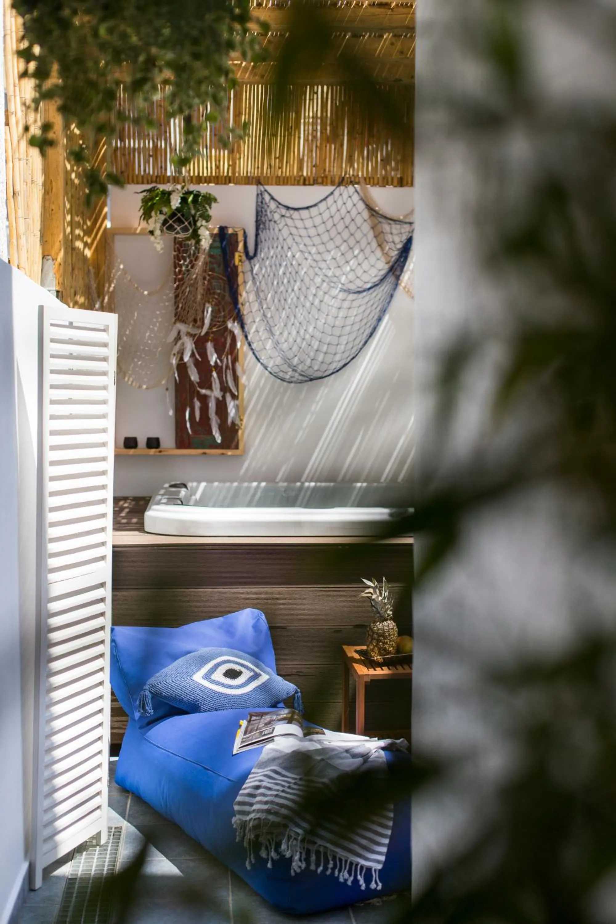 Patio in Blue Jasmine Suites