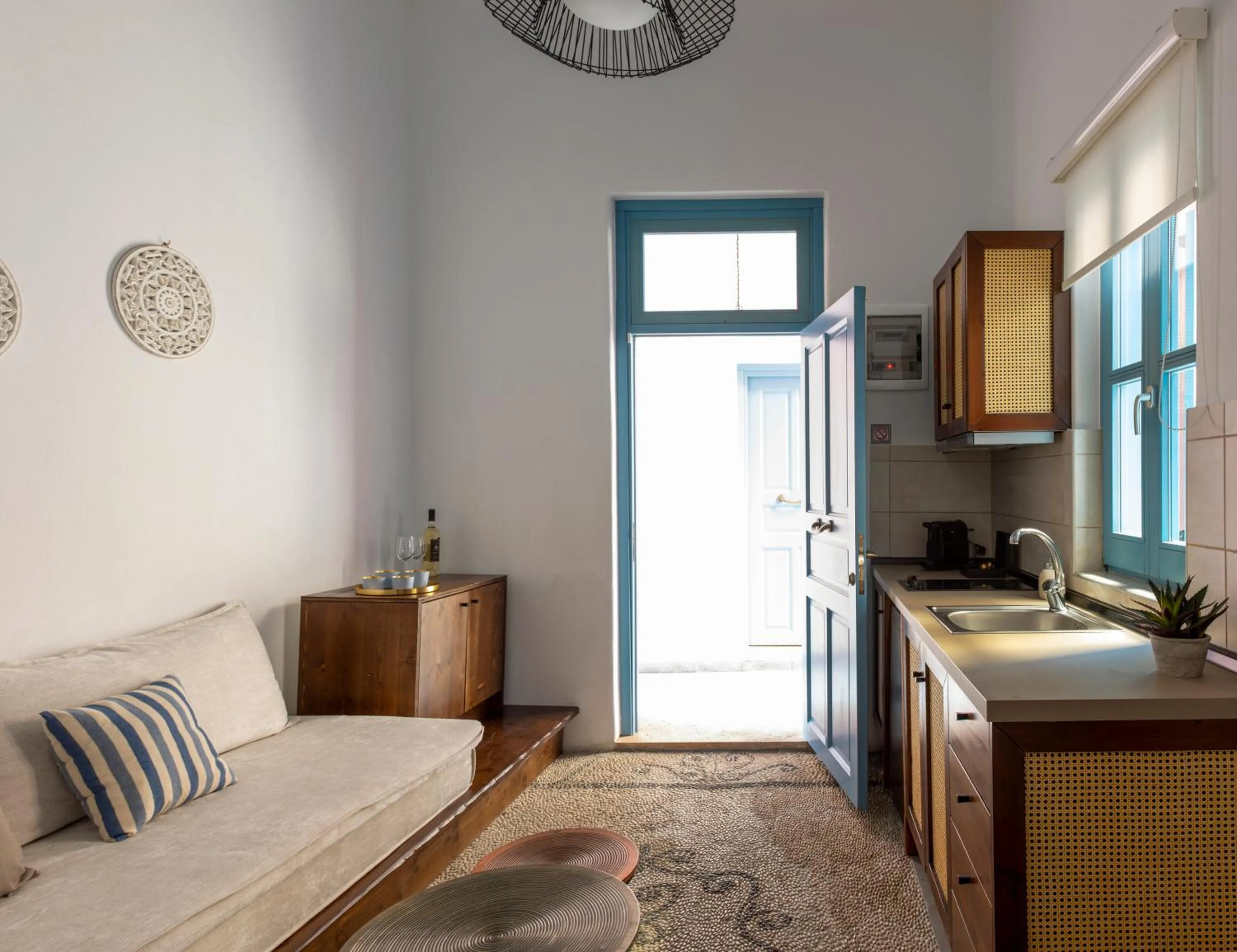 Kitchen or kitchenette in Blue Jasmine Suites