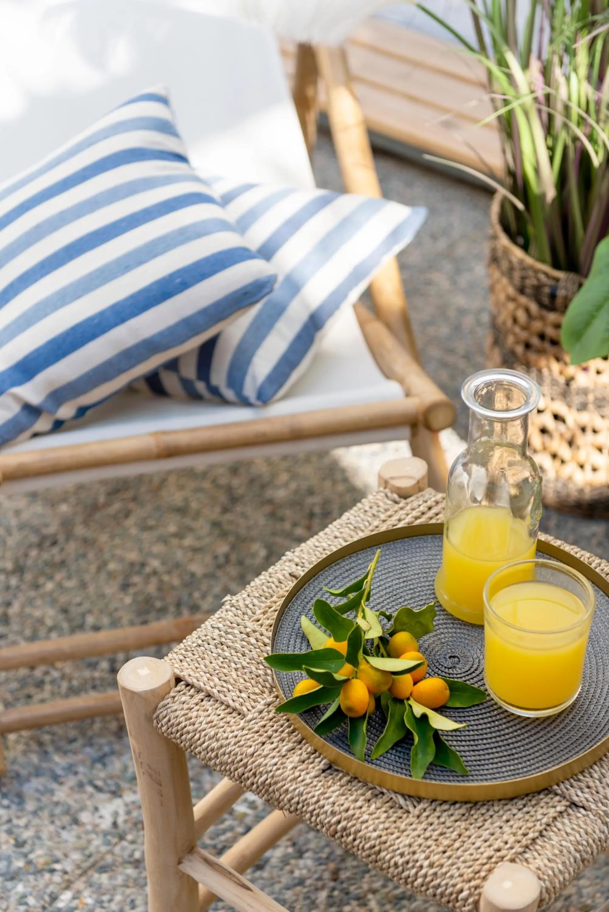 Food in Blue Jasmine Suites