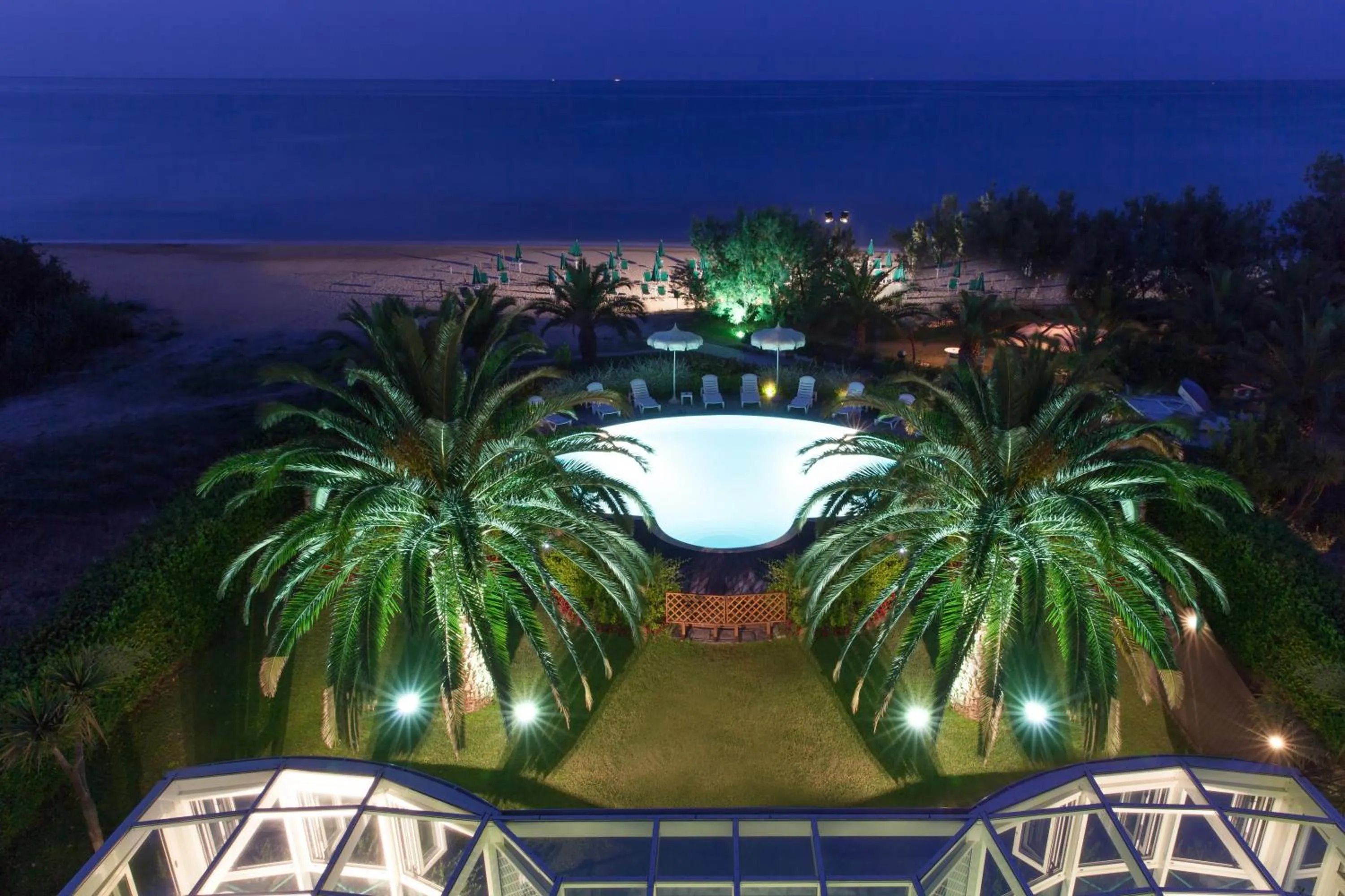 Swimming pool in Hotel Ambasciatori