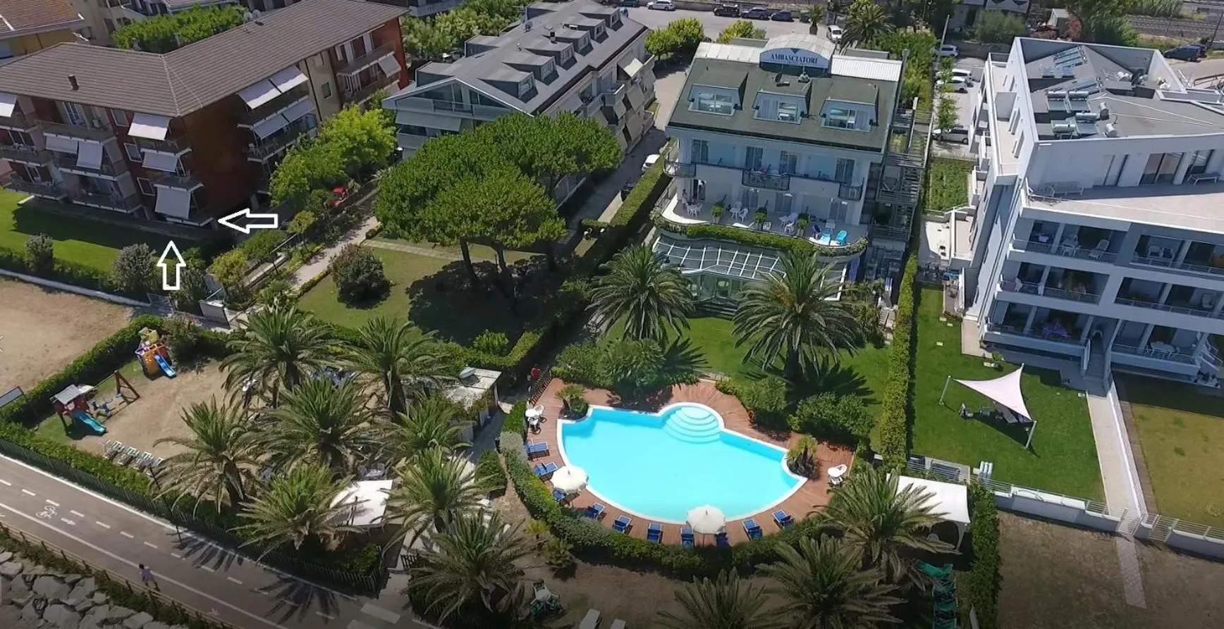 Property building in Hotel Ambasciatori