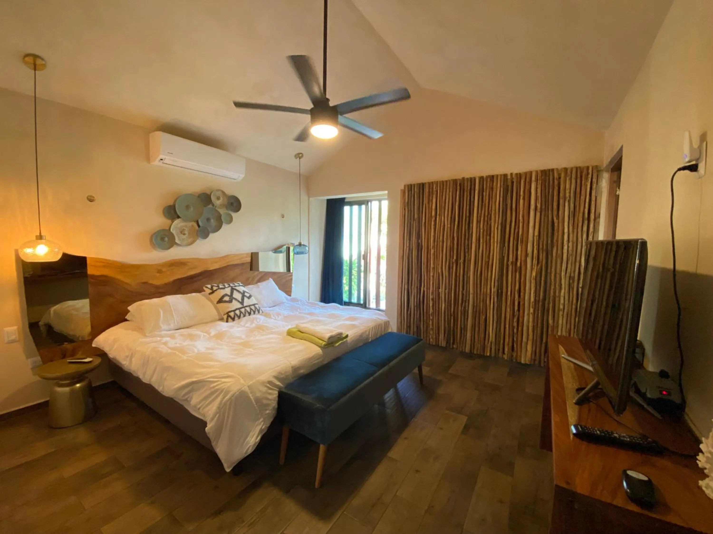 Bed in Casa Cielo Cancun