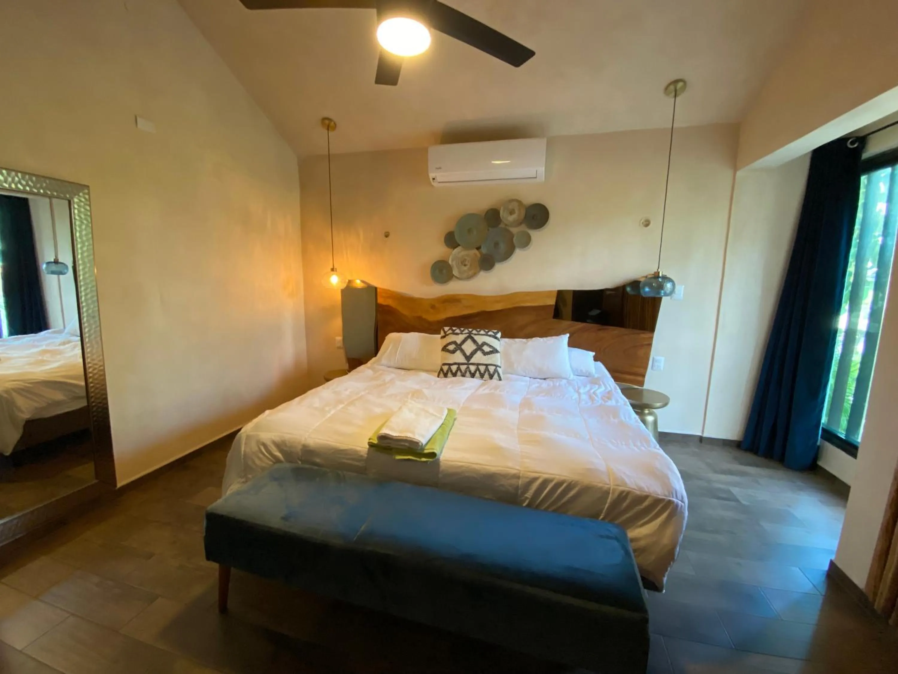 Bed in Casa Cielo Cancun