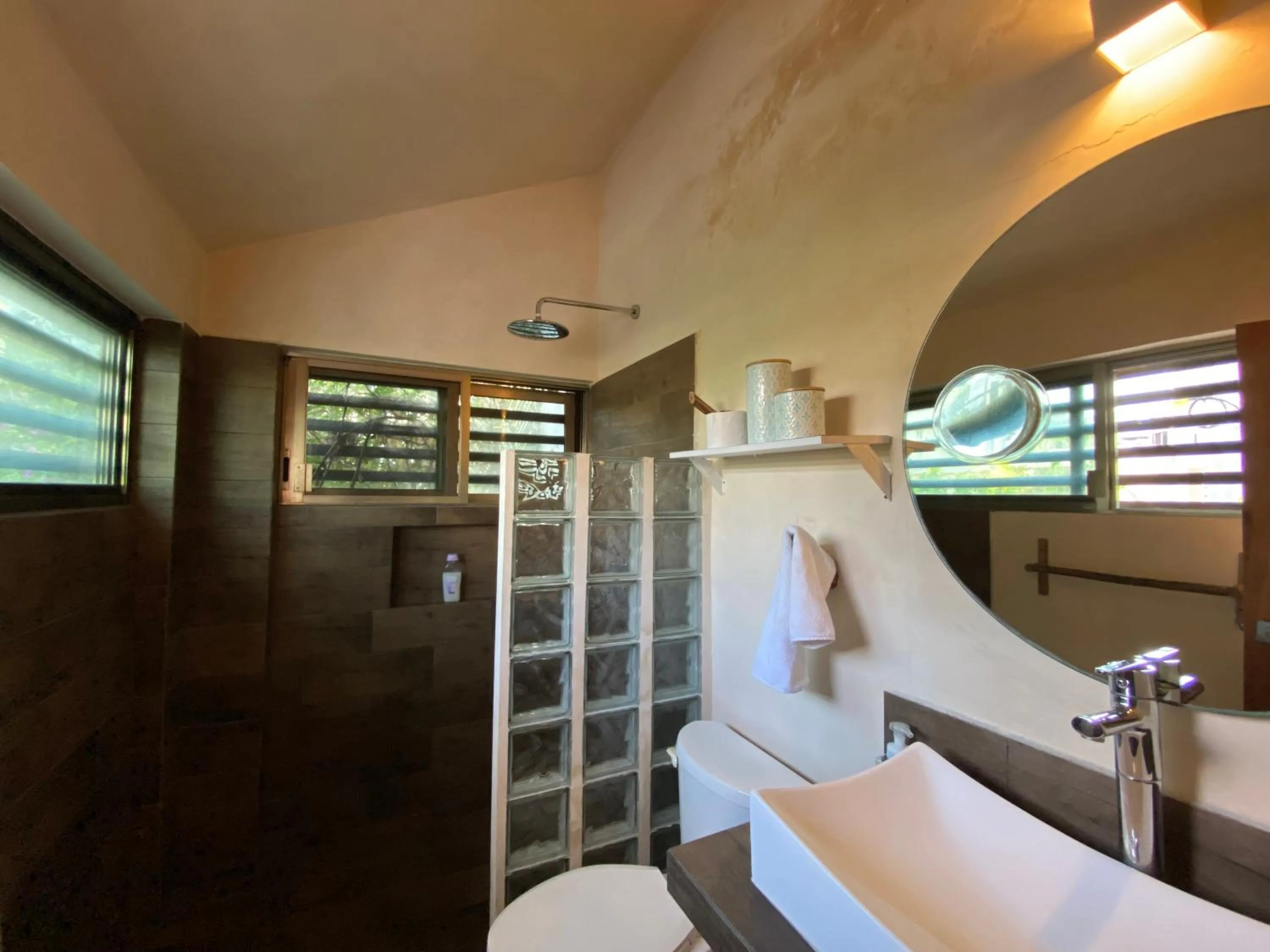 Shower in Casa Cielo Cancun