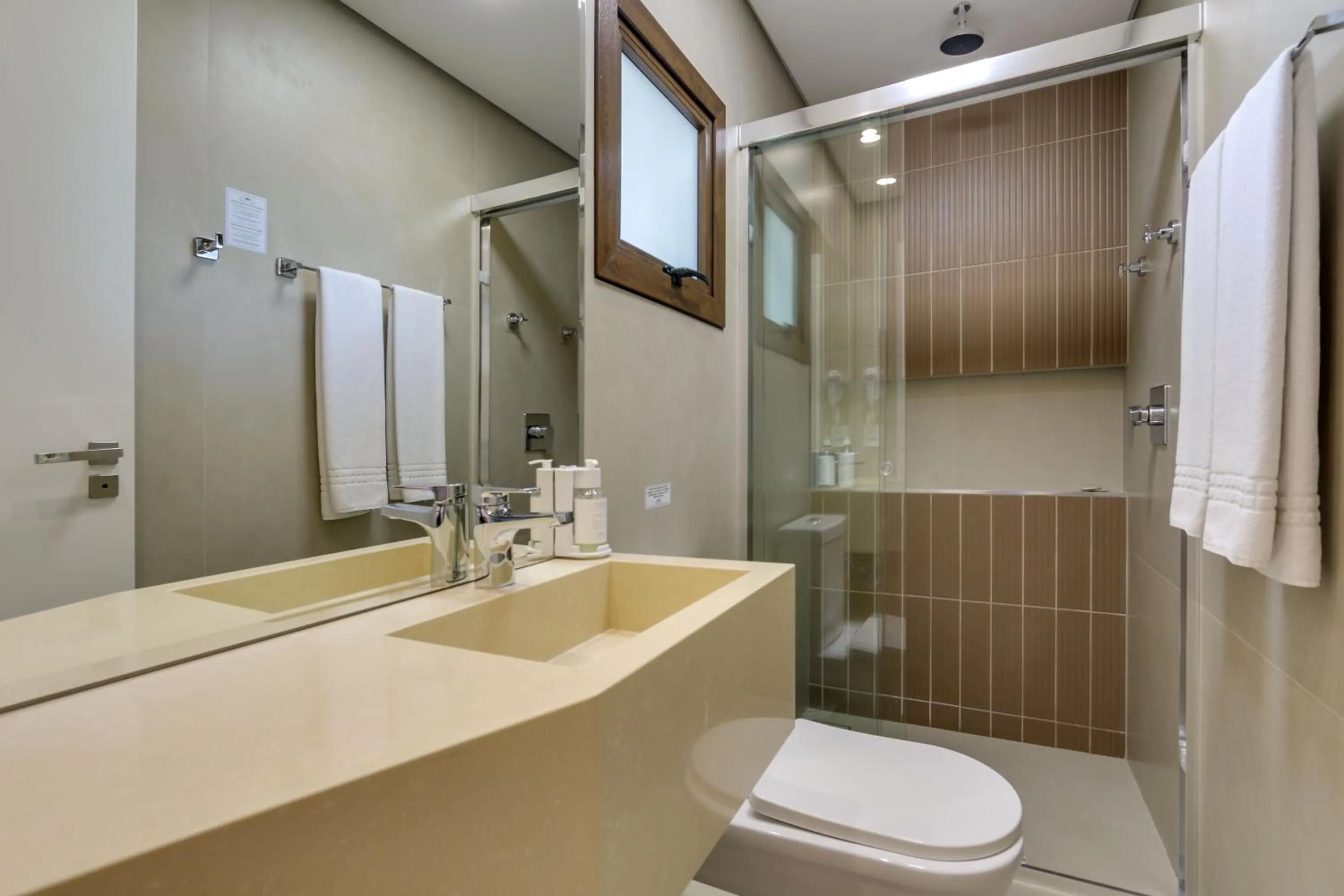 Bathroom in Pousada do Arvoredo