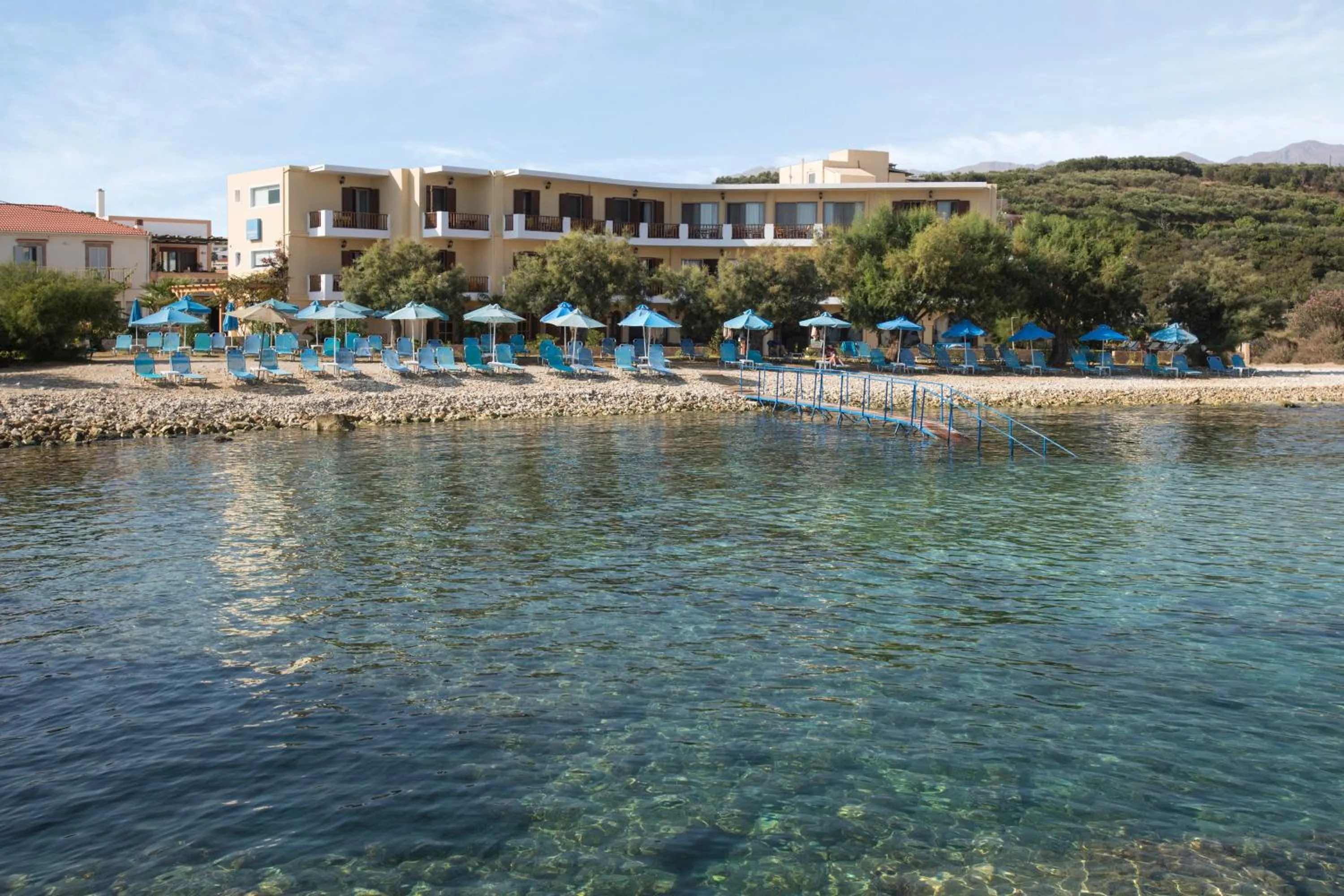 Bird's eye view in Almyrida Resort