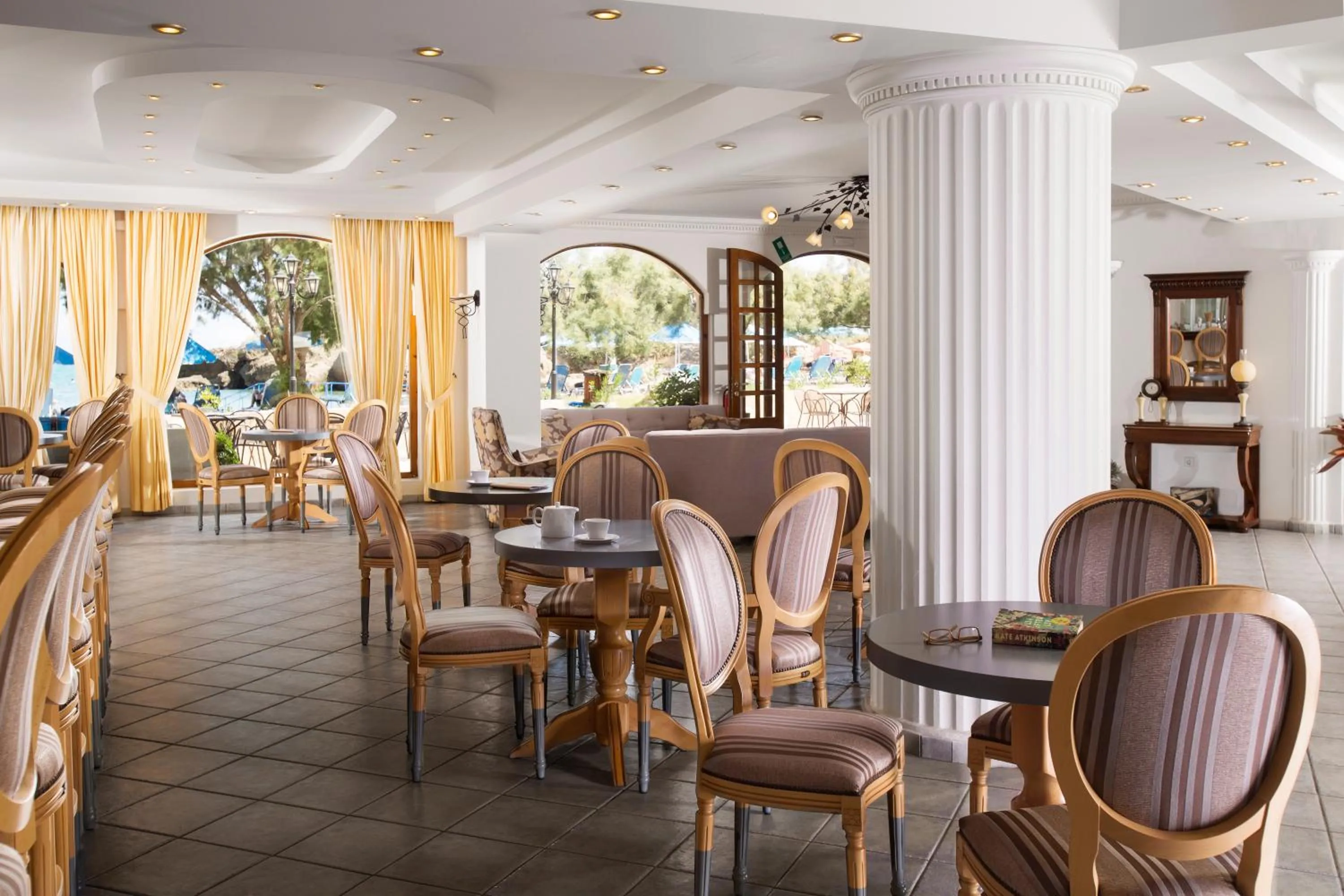 Lounge or bar in Almyrida Resort