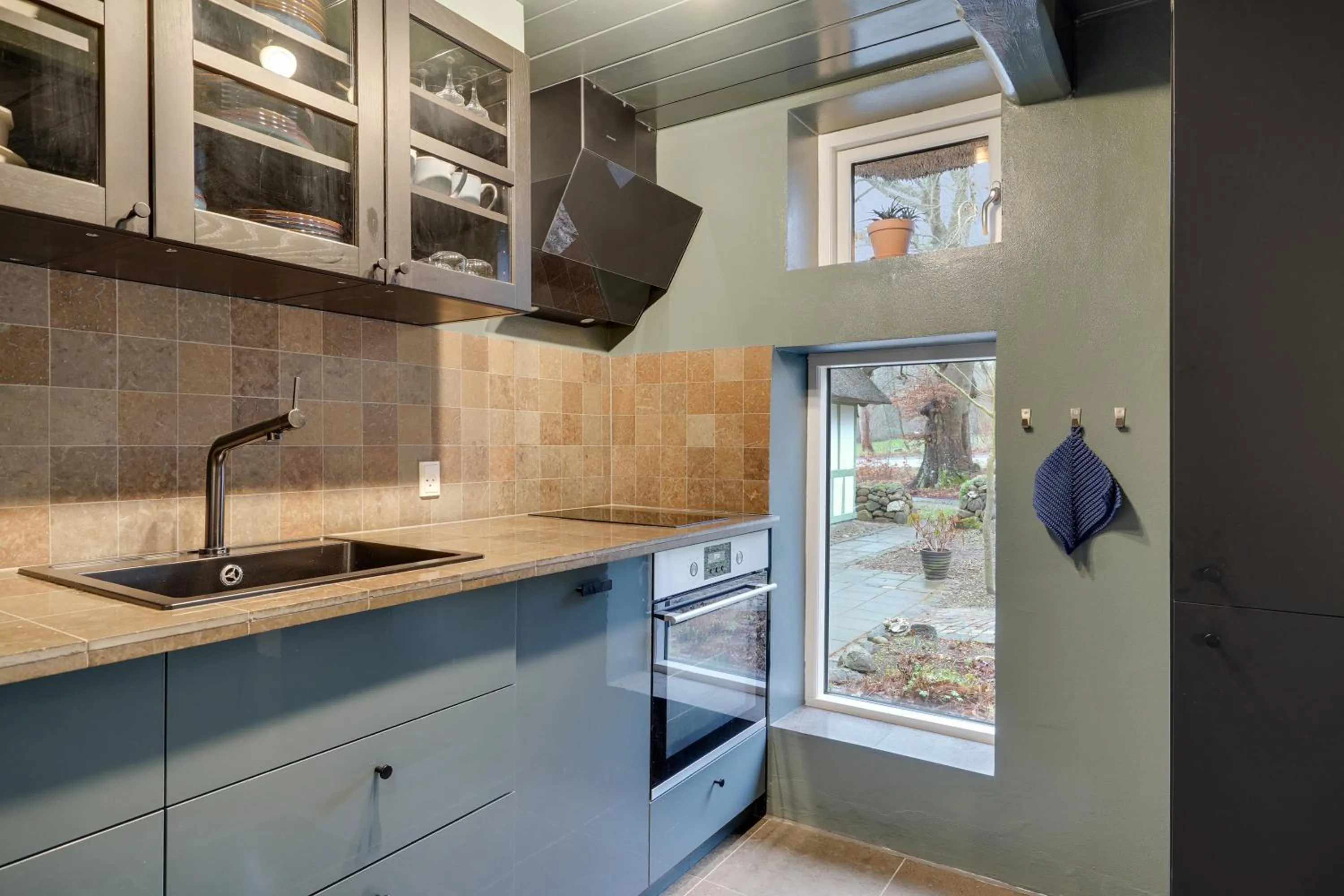 kitchen in Hørhavegården B&B