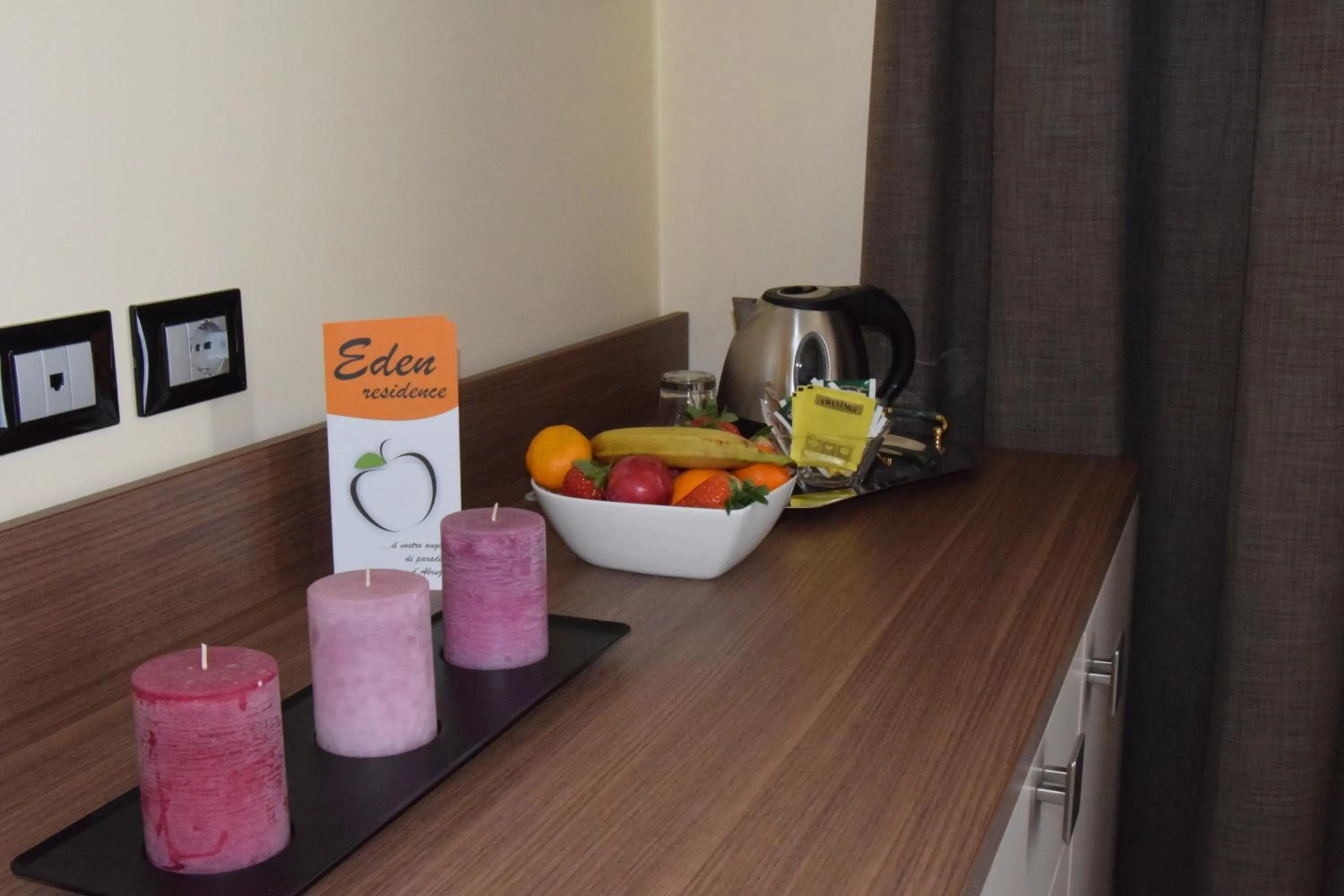 Decorative detail in Hotel Residence Eden