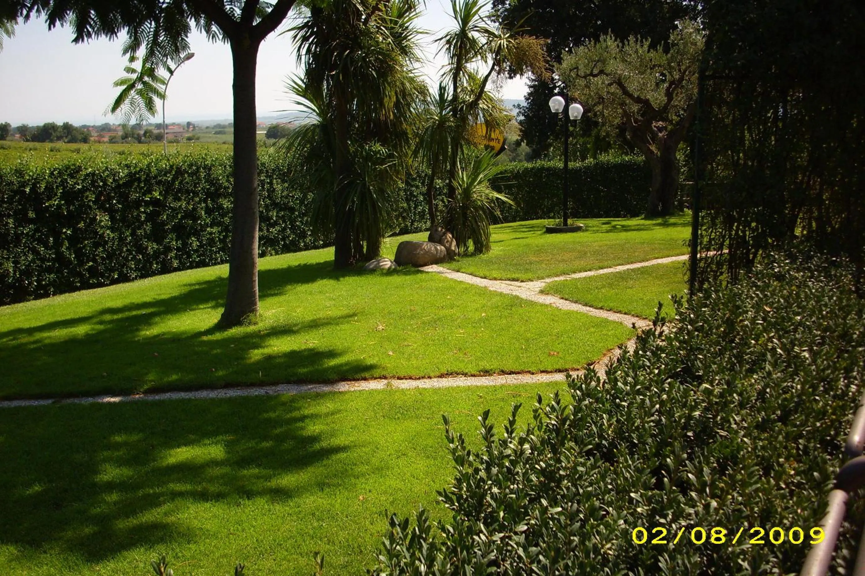 Garden in Hotel Residence Eden