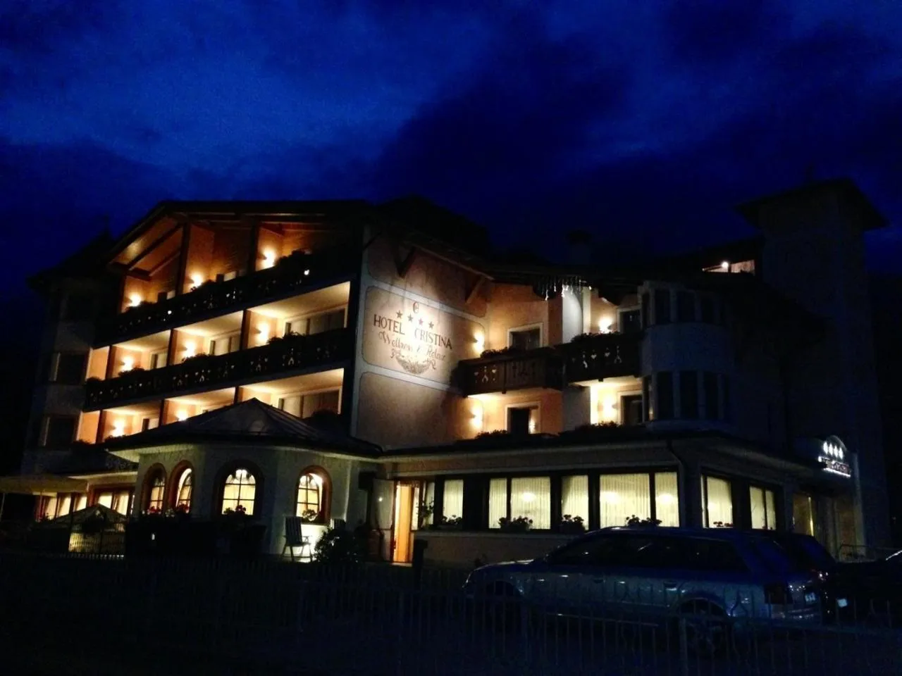 Property building in Hotel Cristina