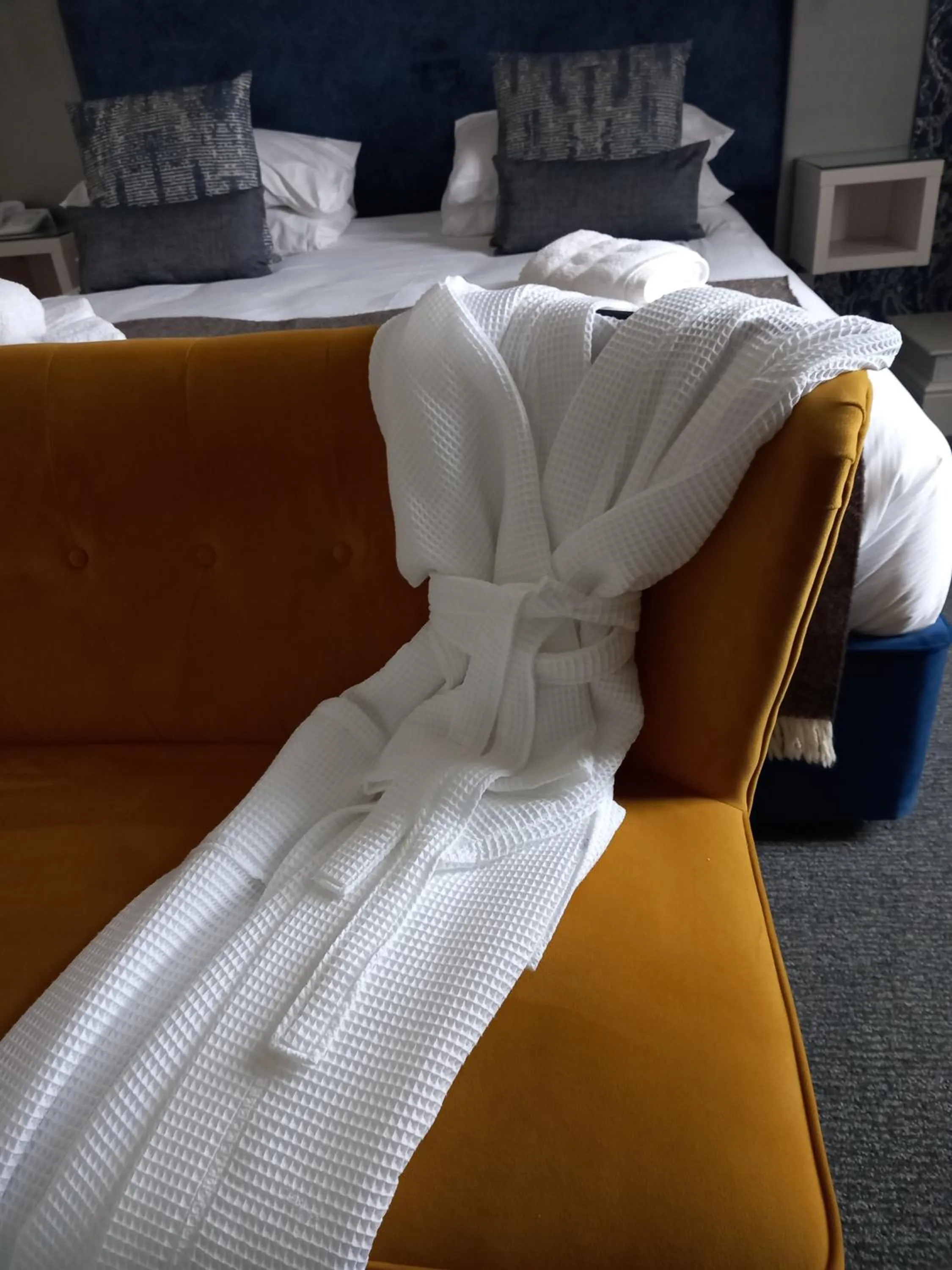 Bed in Royal Sportsman Hotel